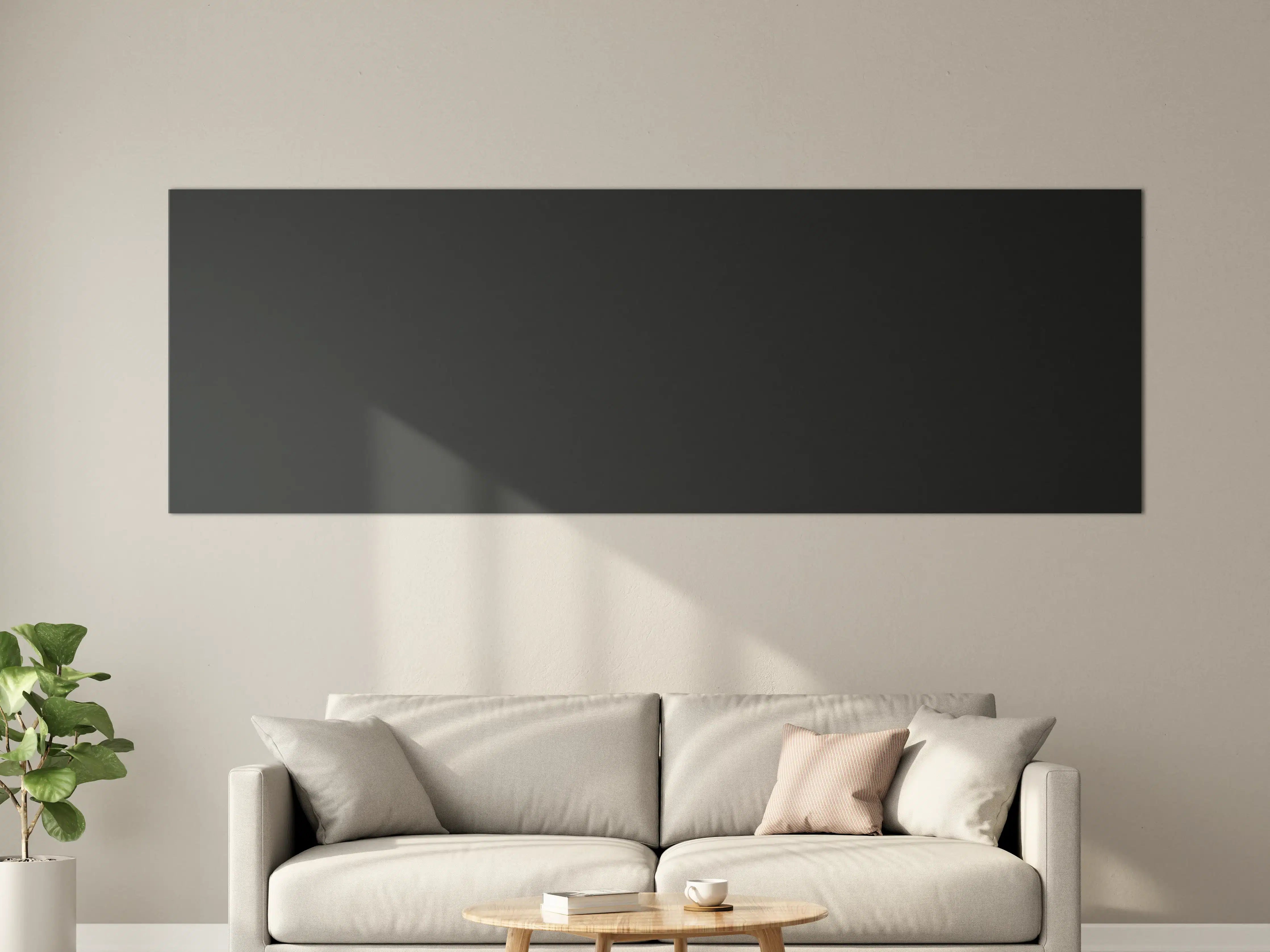 Große Wandbilder - RAL 9011 (Graphitschwarz)