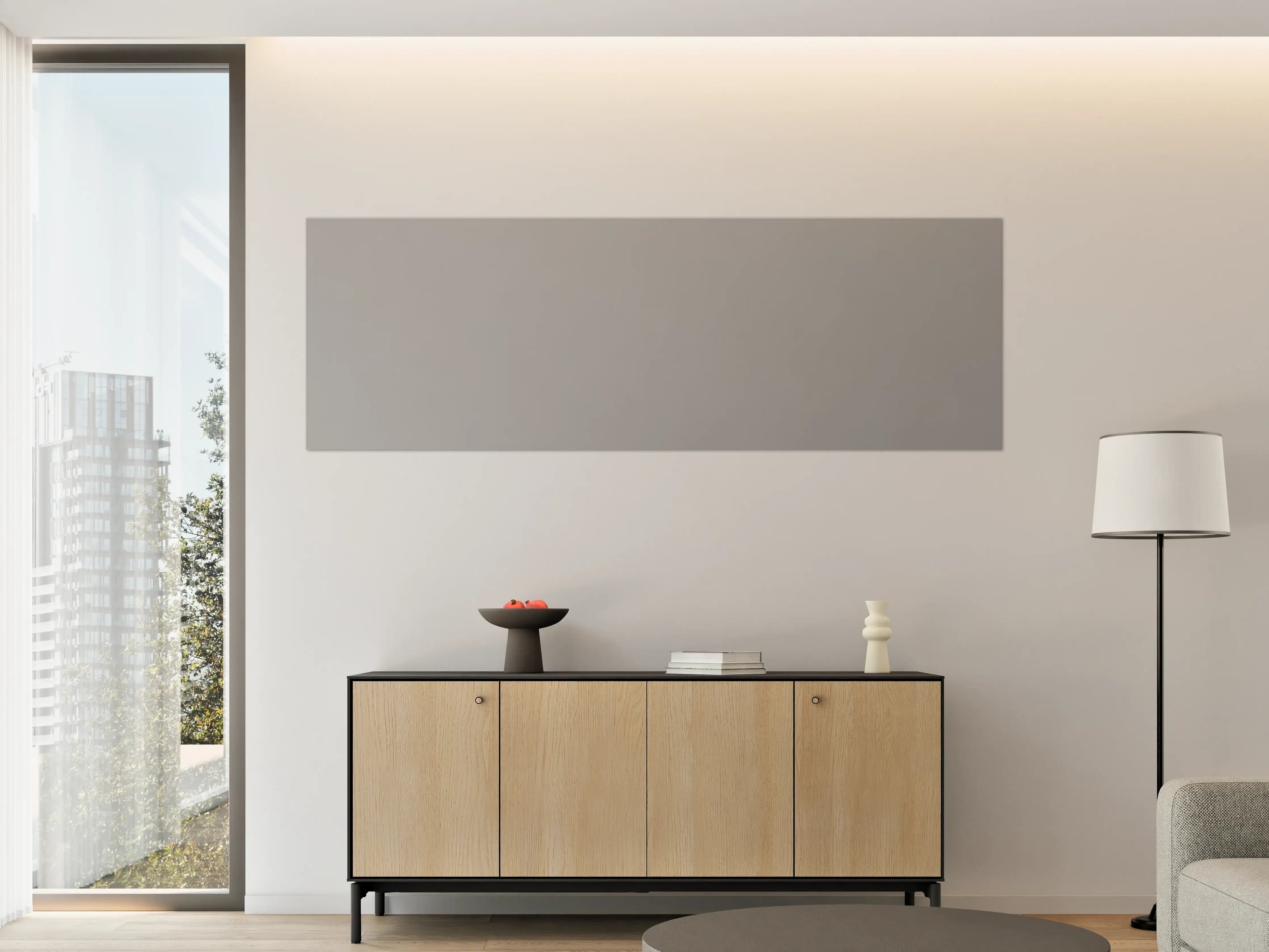 Große Wandbilder - RAL 9022 (Perlhellgrau)