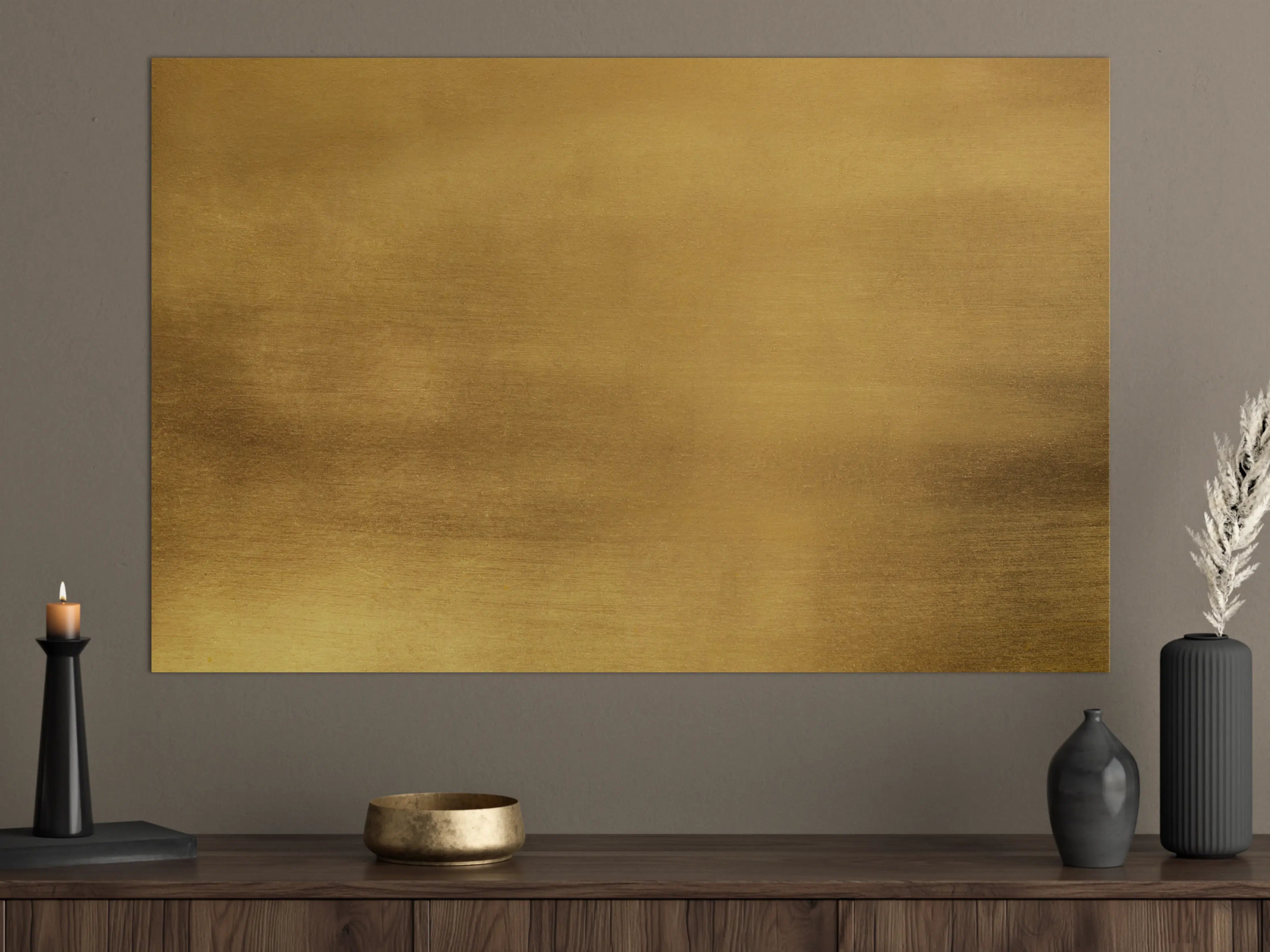 Große Wandbilder - Raues Gold