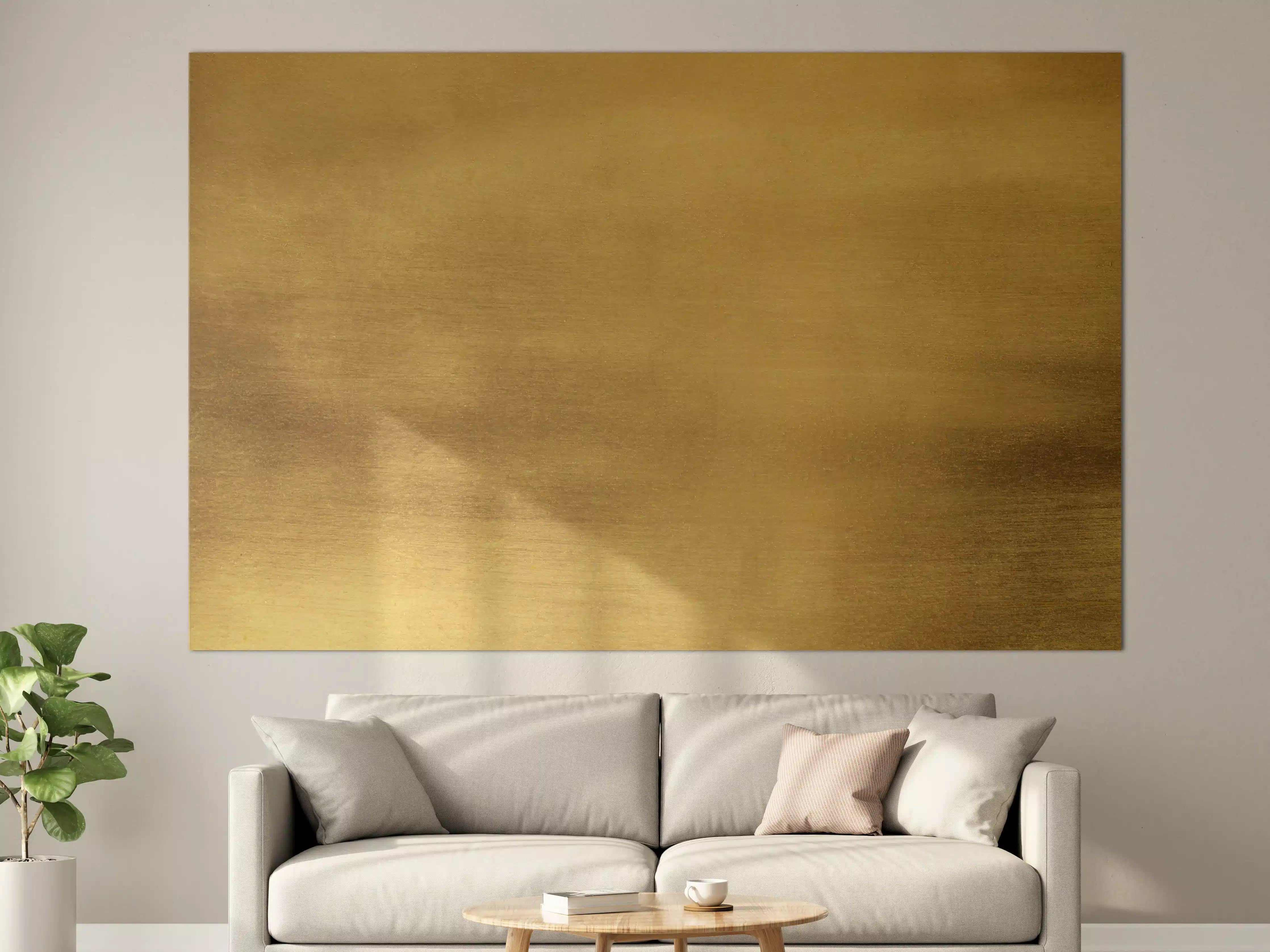 Große Wandbilder - Raues Gold