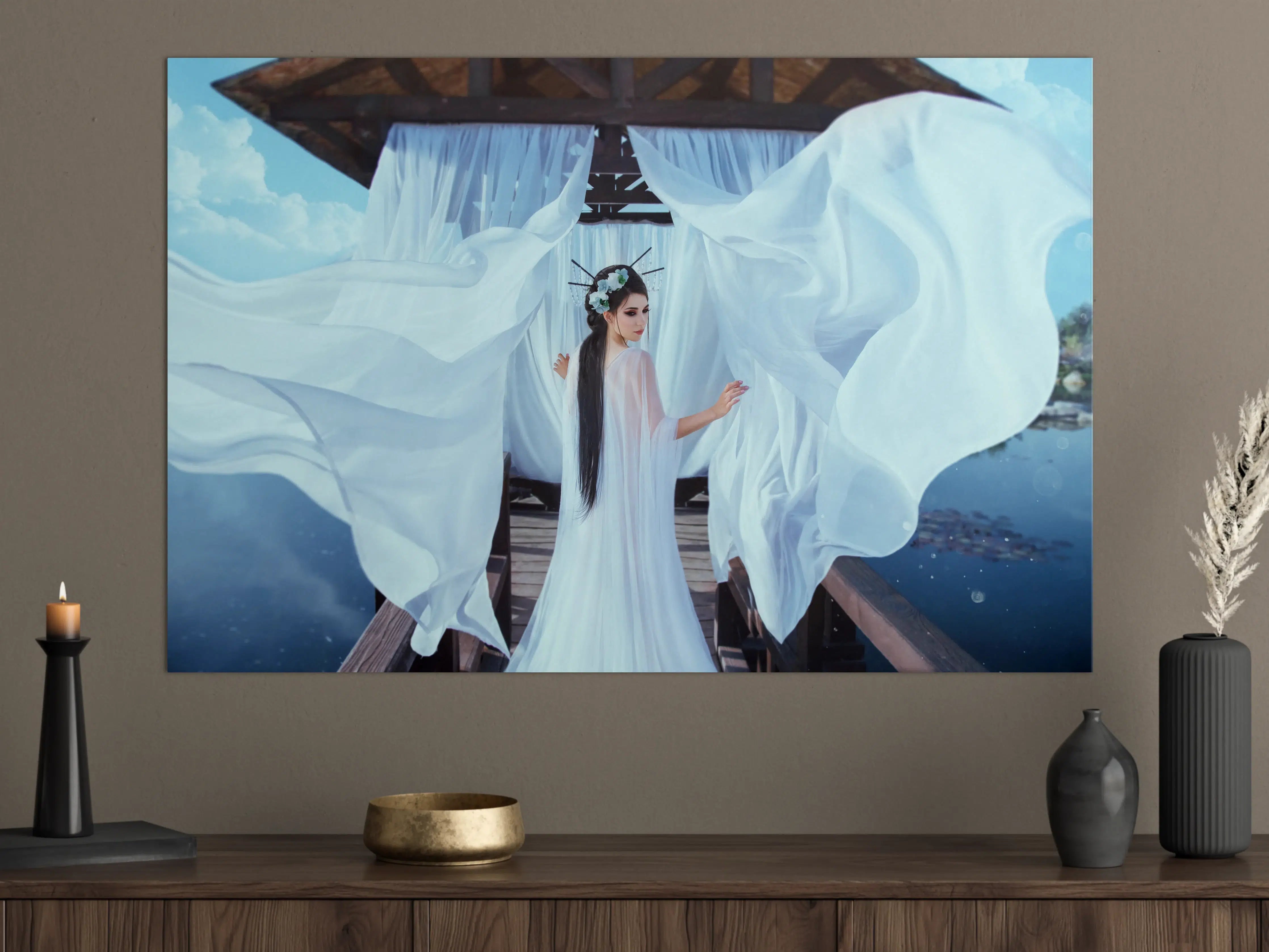 Große Wandbilder - Reines Japanisches Porträt 