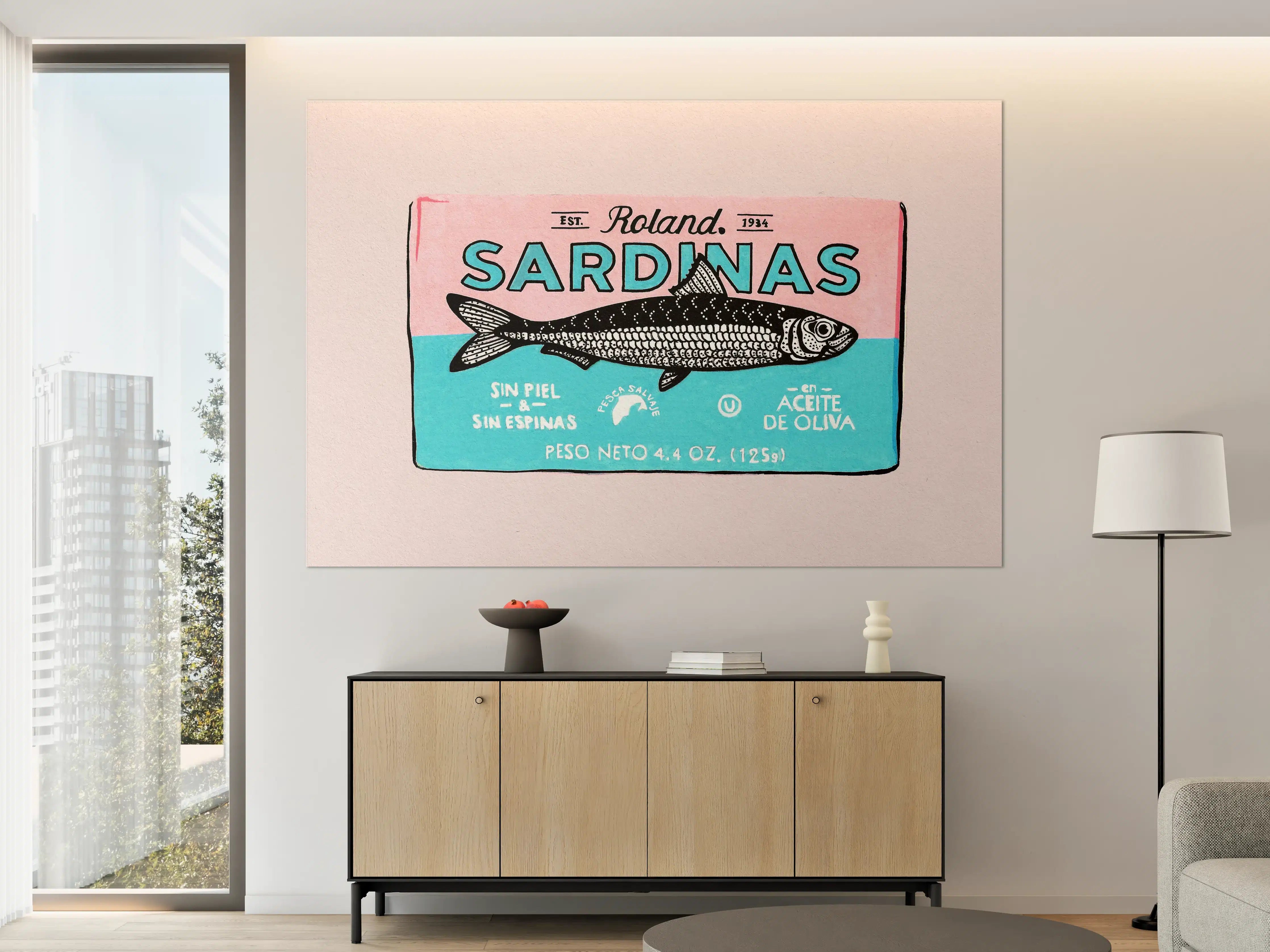 Große Wandbilder - Roland Sardinas