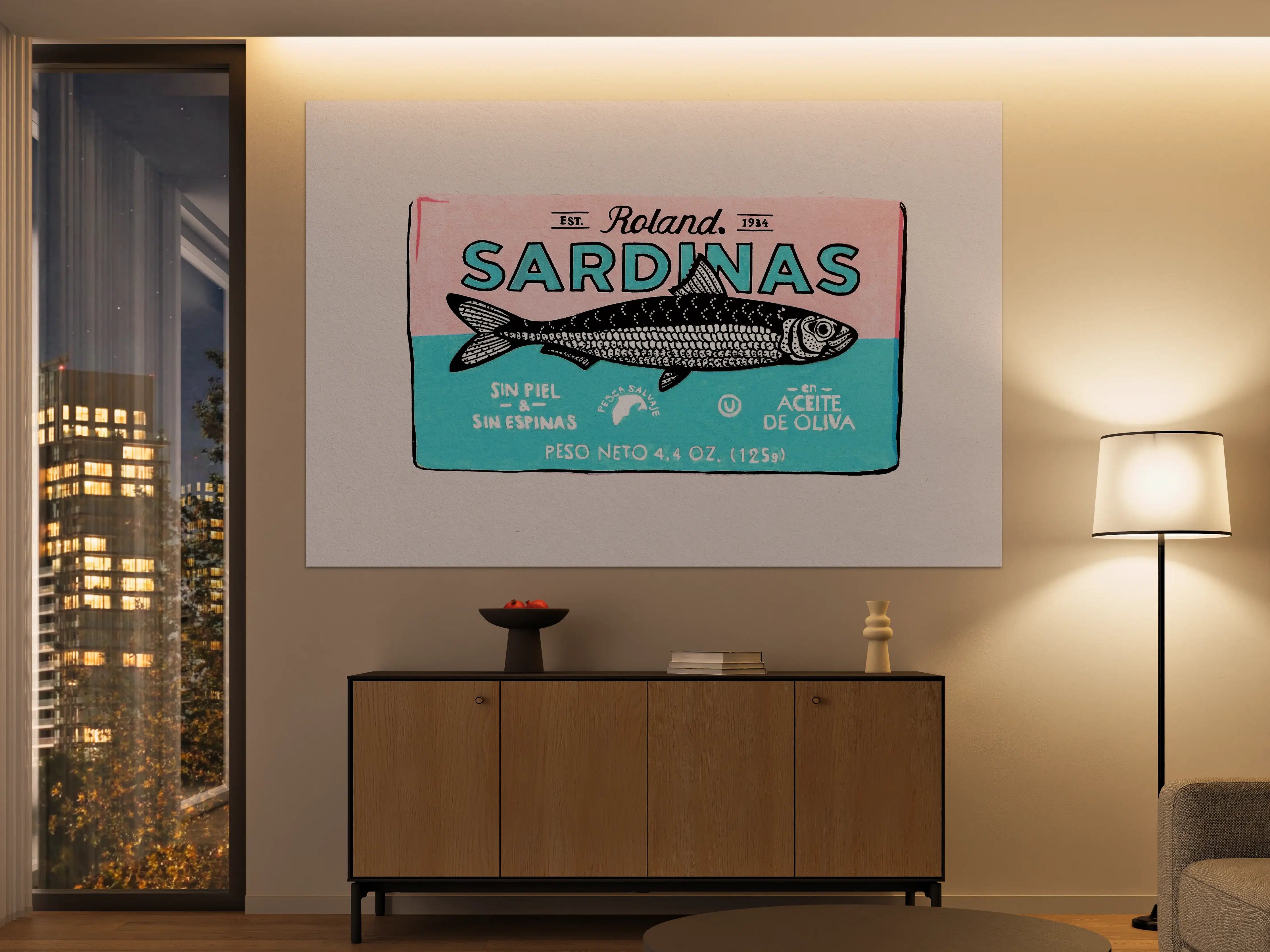 Große Wandbilder - Roland Sardinas