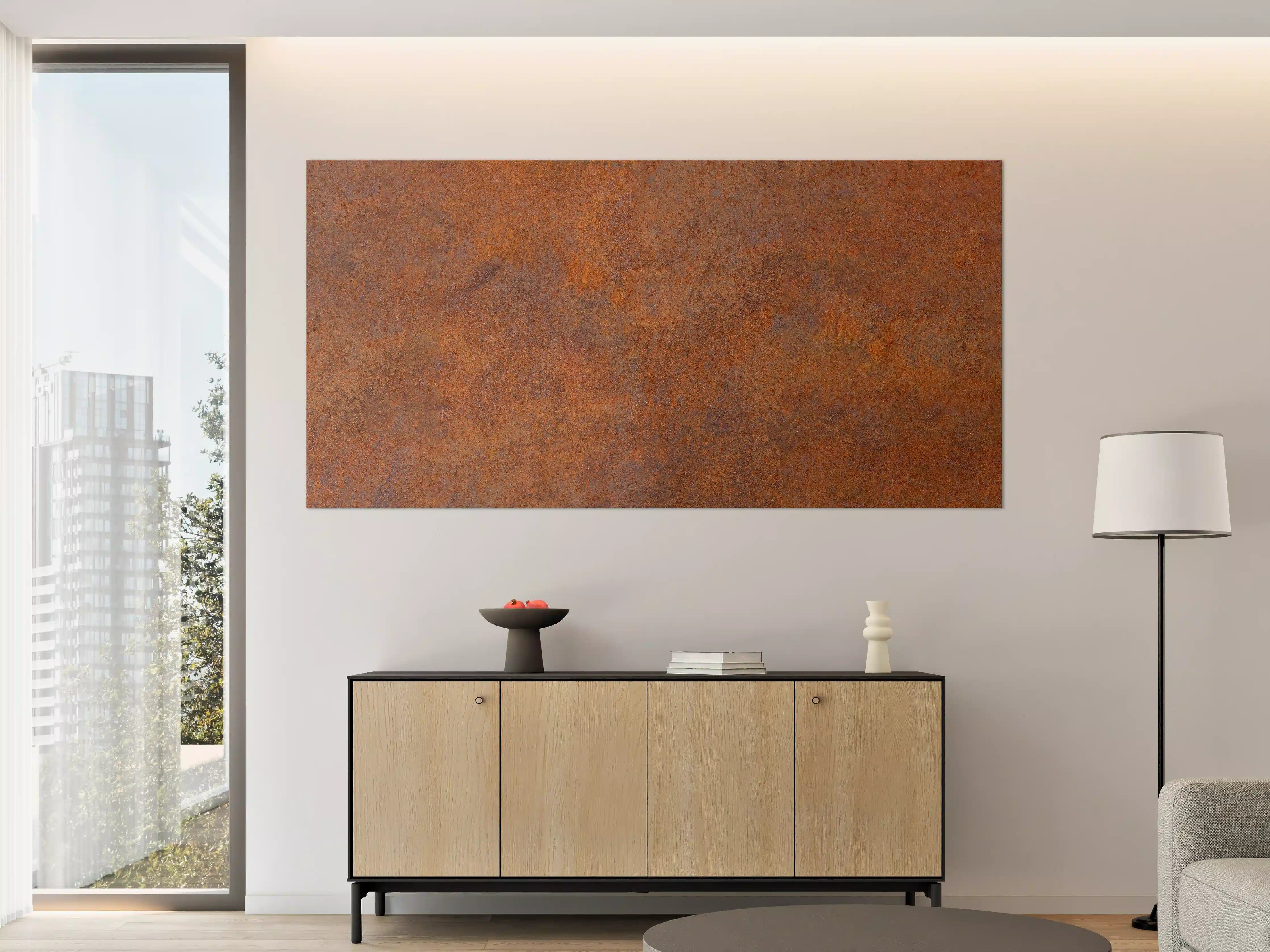 Große Wandbilder - Rostiges Metall