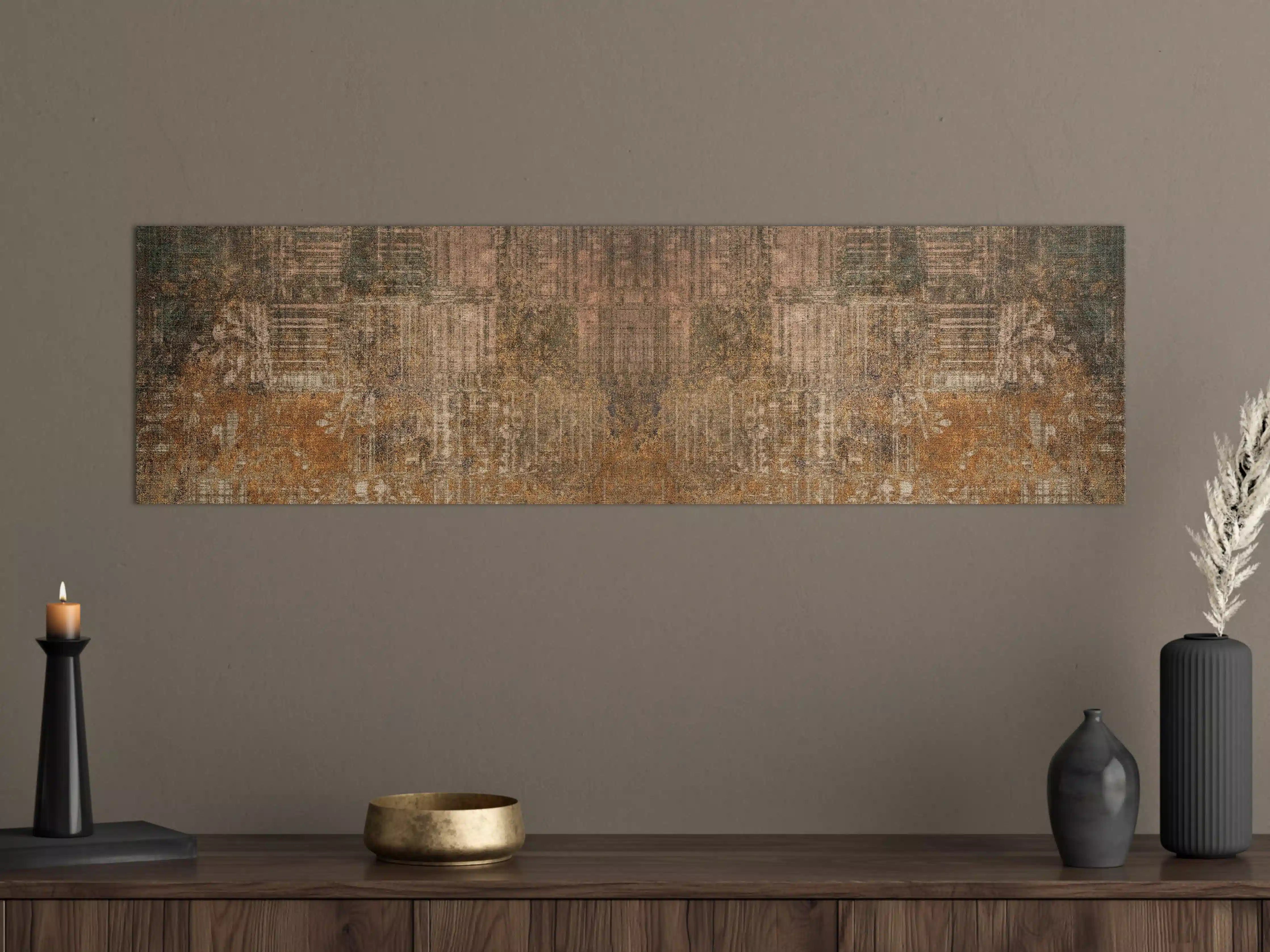 Große Wandbilder - Rustikale Braun-Grau Wandtextur