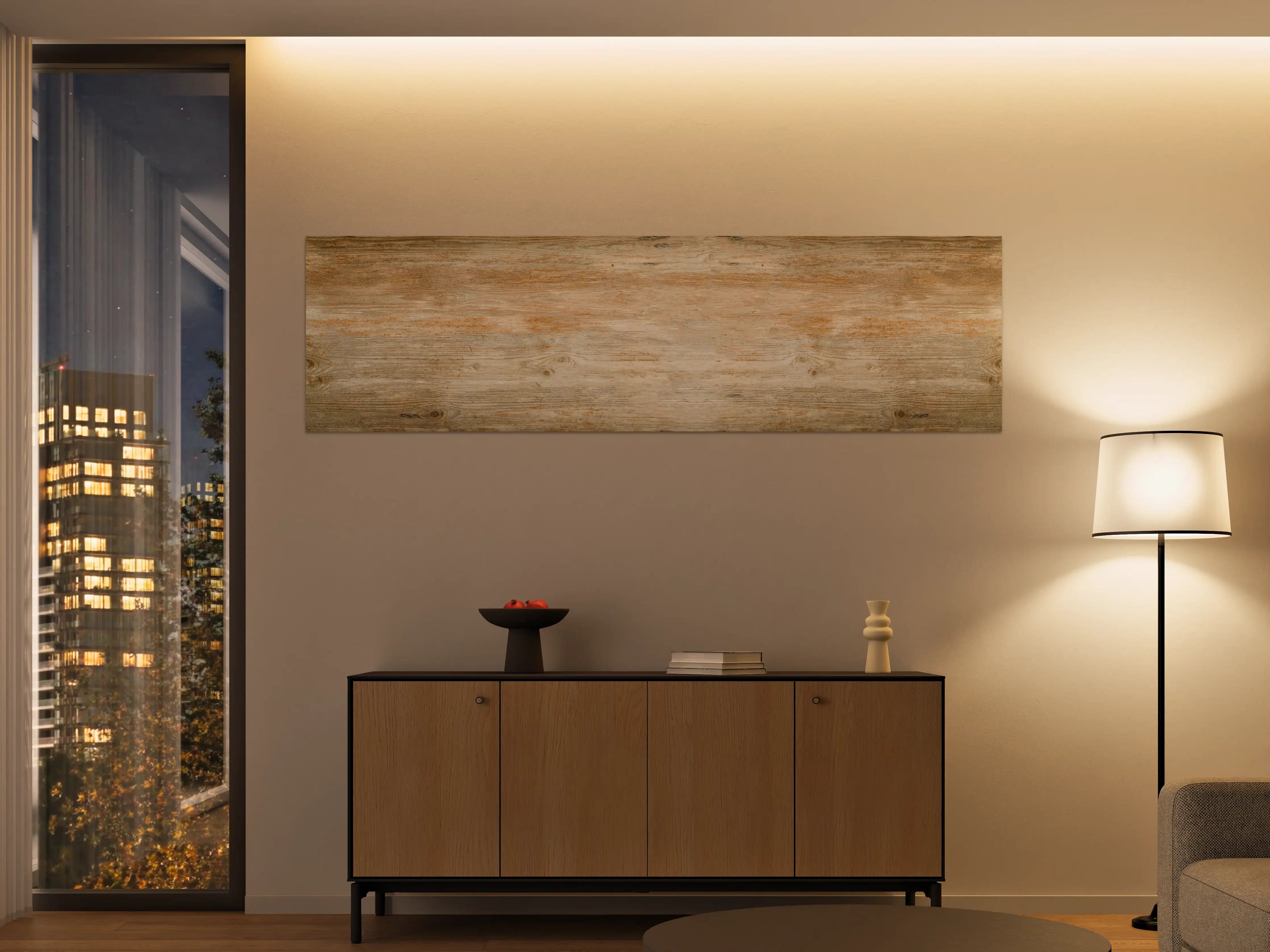 Große Wandbilder - Rustikale Holztextur Panorama