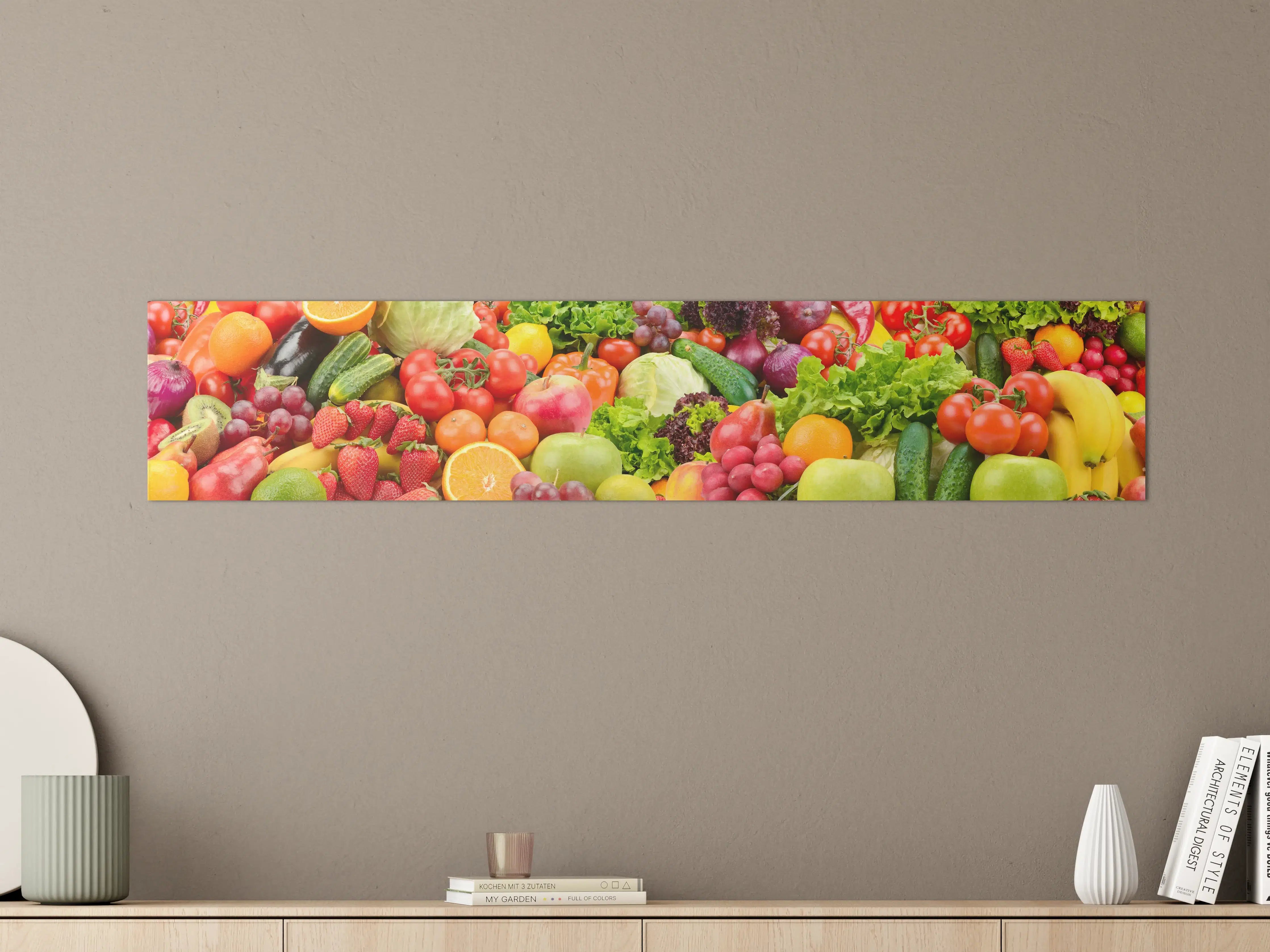 Große Wandbilder - Sammlung von Obst & Gemüse