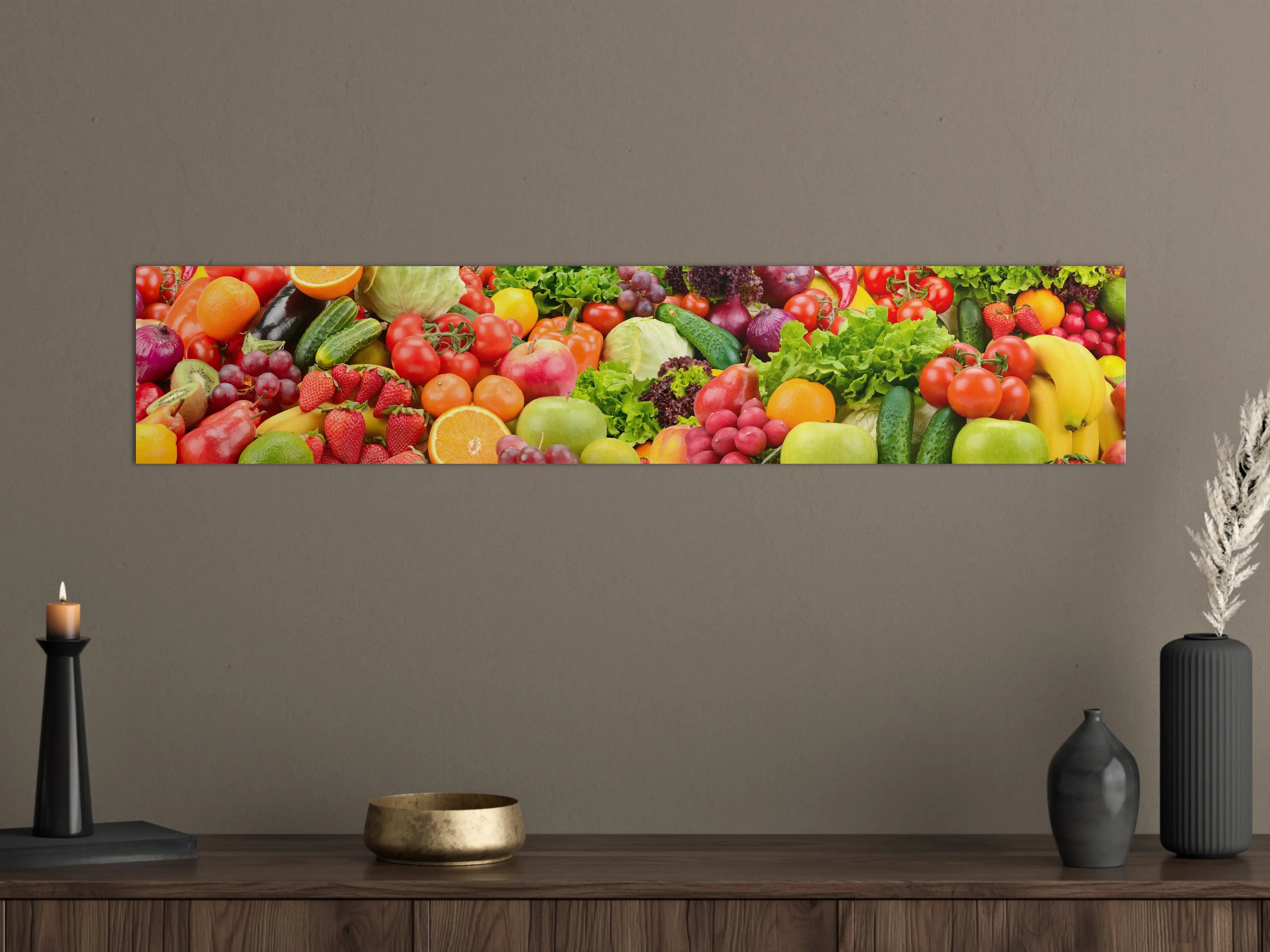 Große Wandbilder - Sammlung von Obst & Gemüse