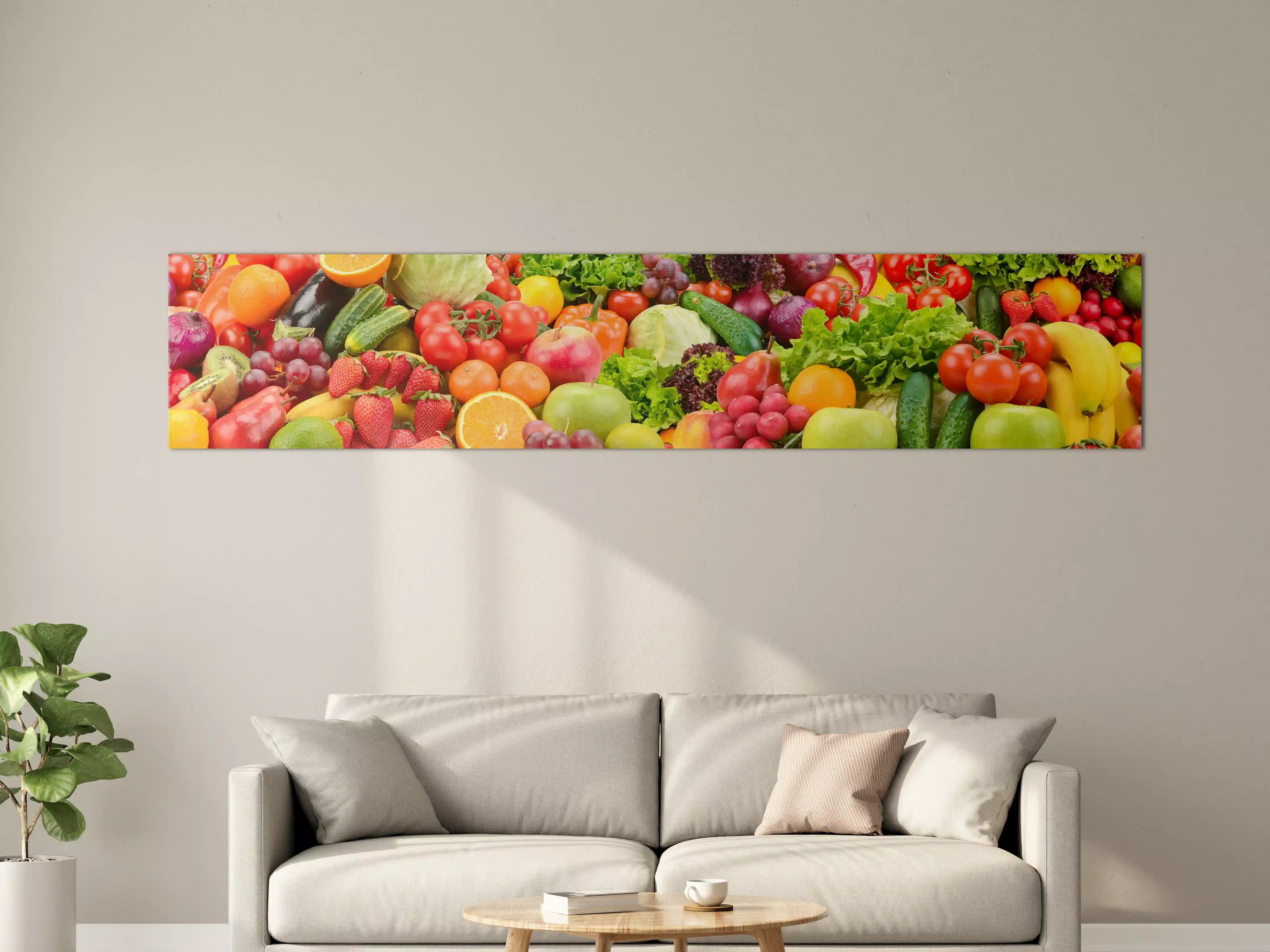 Große Wandbilder - Sammlung von Obst & Gemüse