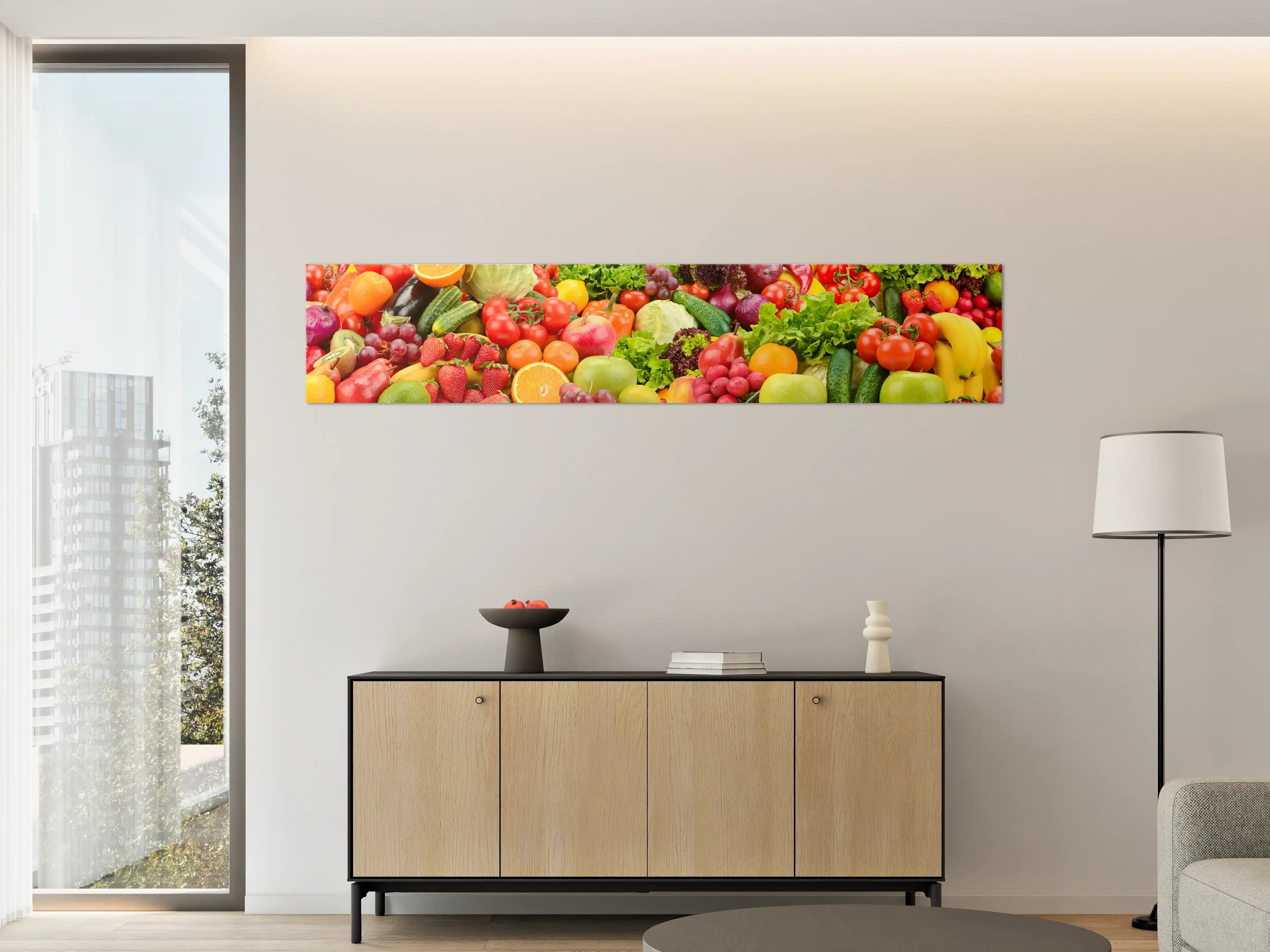 Große Wandbilder - Sammlung von Obst & Gemüse