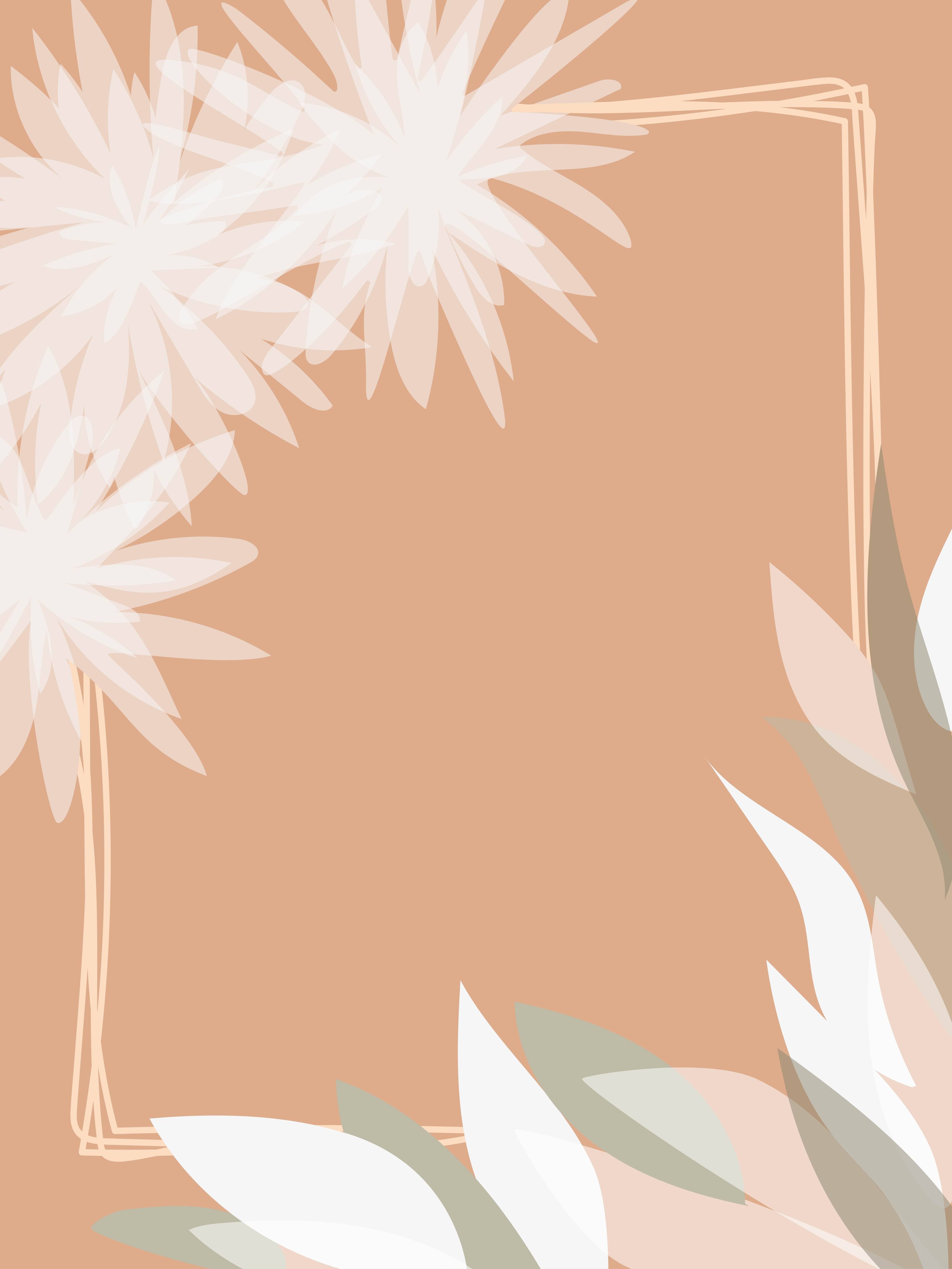 Große Wandbilder-Sanfte Blumen im Nude-Ton