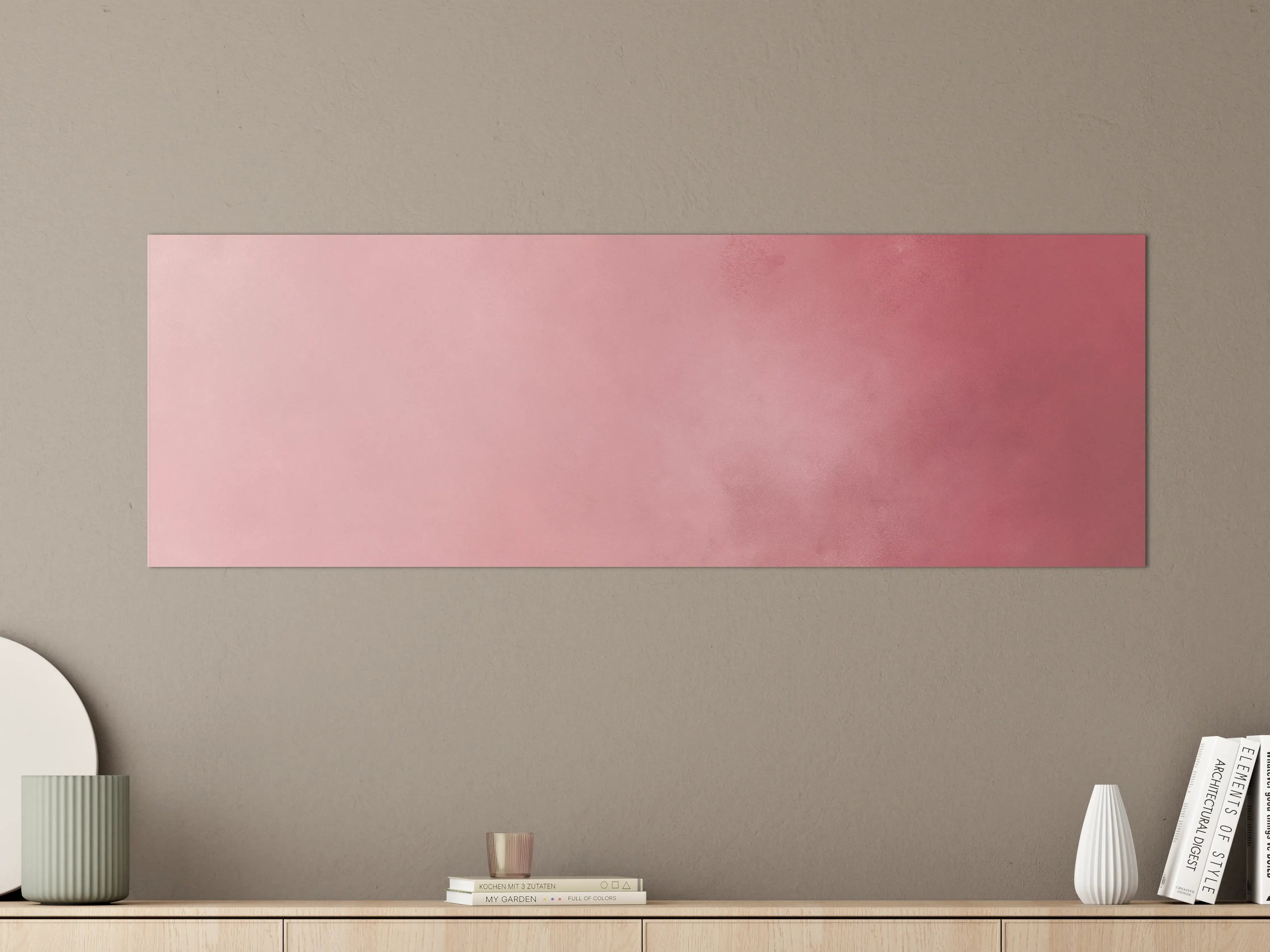 Große Wandbilder - Sanfte Pink-Wolkenhimmel