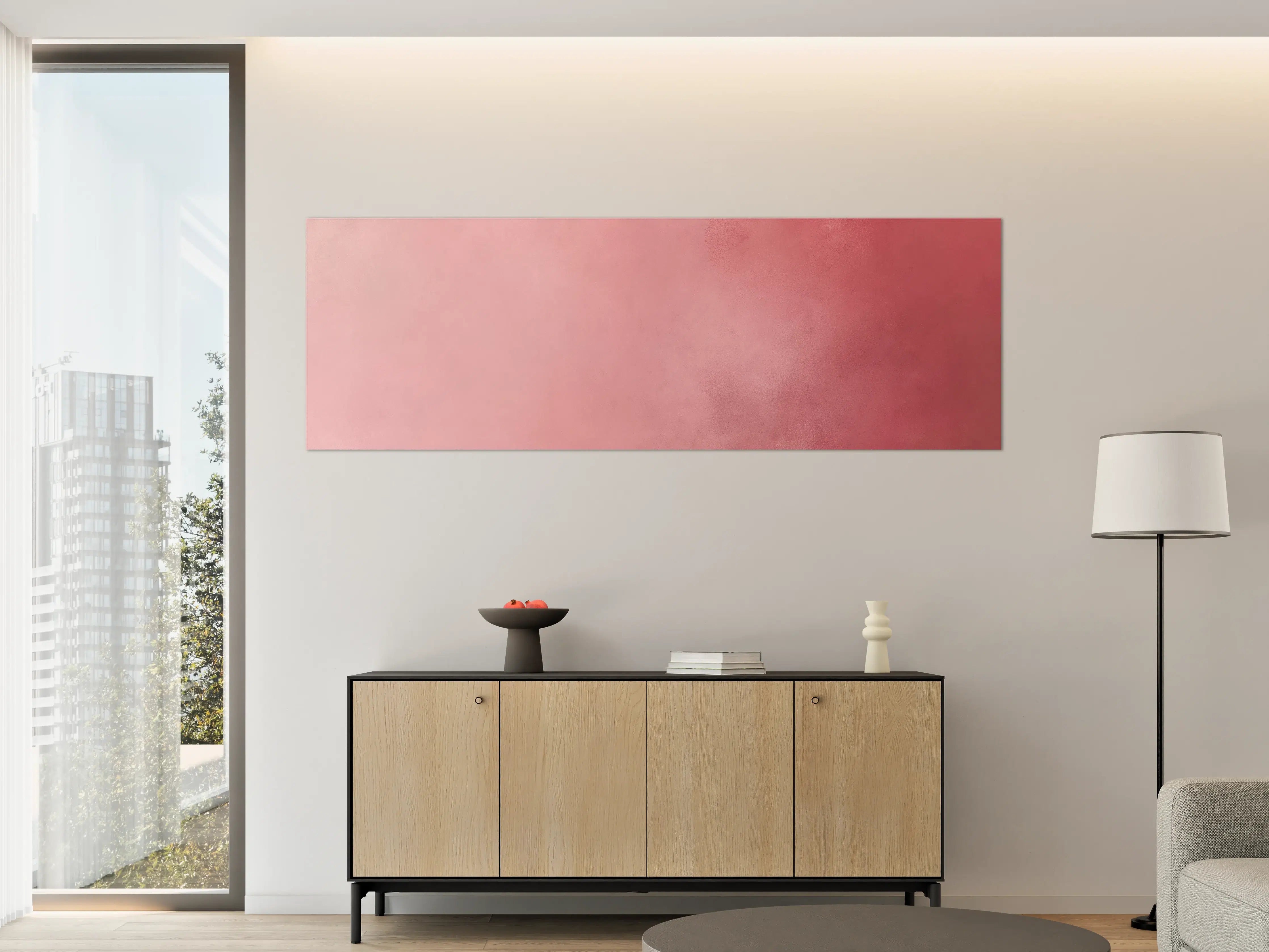 Große Wandbilder - Sanfte Pink-Wolkenhimmel