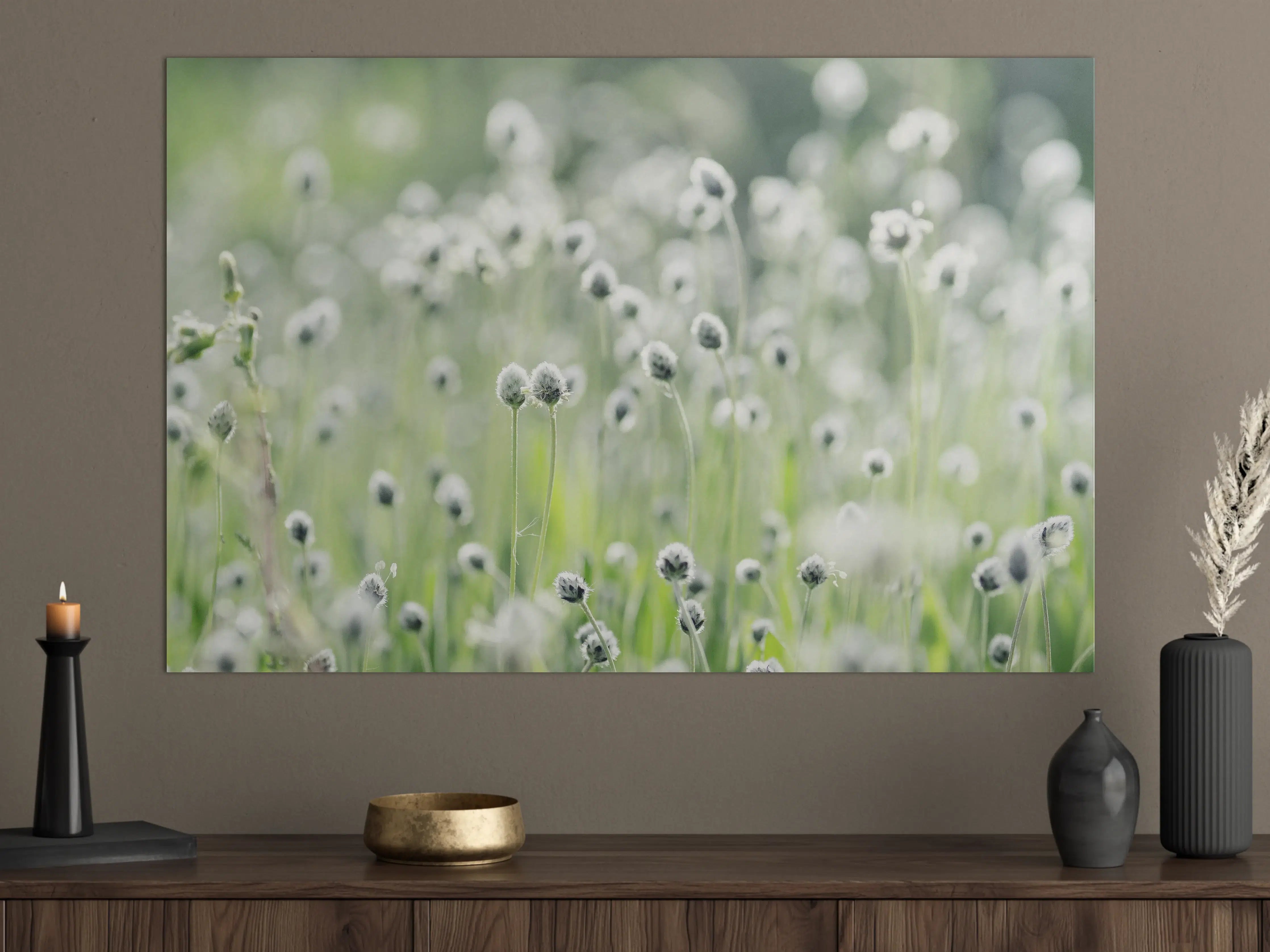 Große Wandbilder - Sanfte Wildblumenwiese