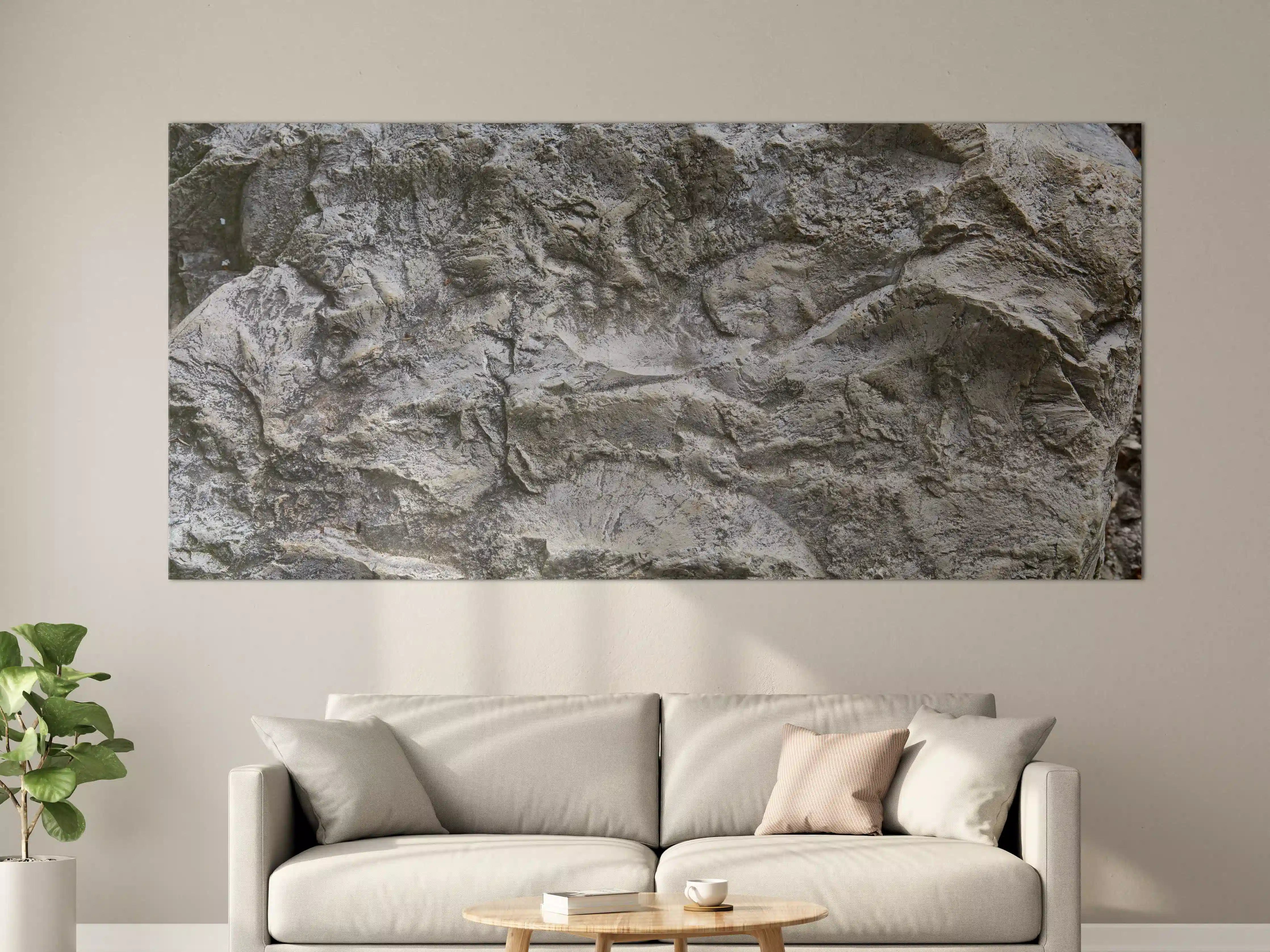 Große Wandbilder - Schöne Felsstruktur - Granit
