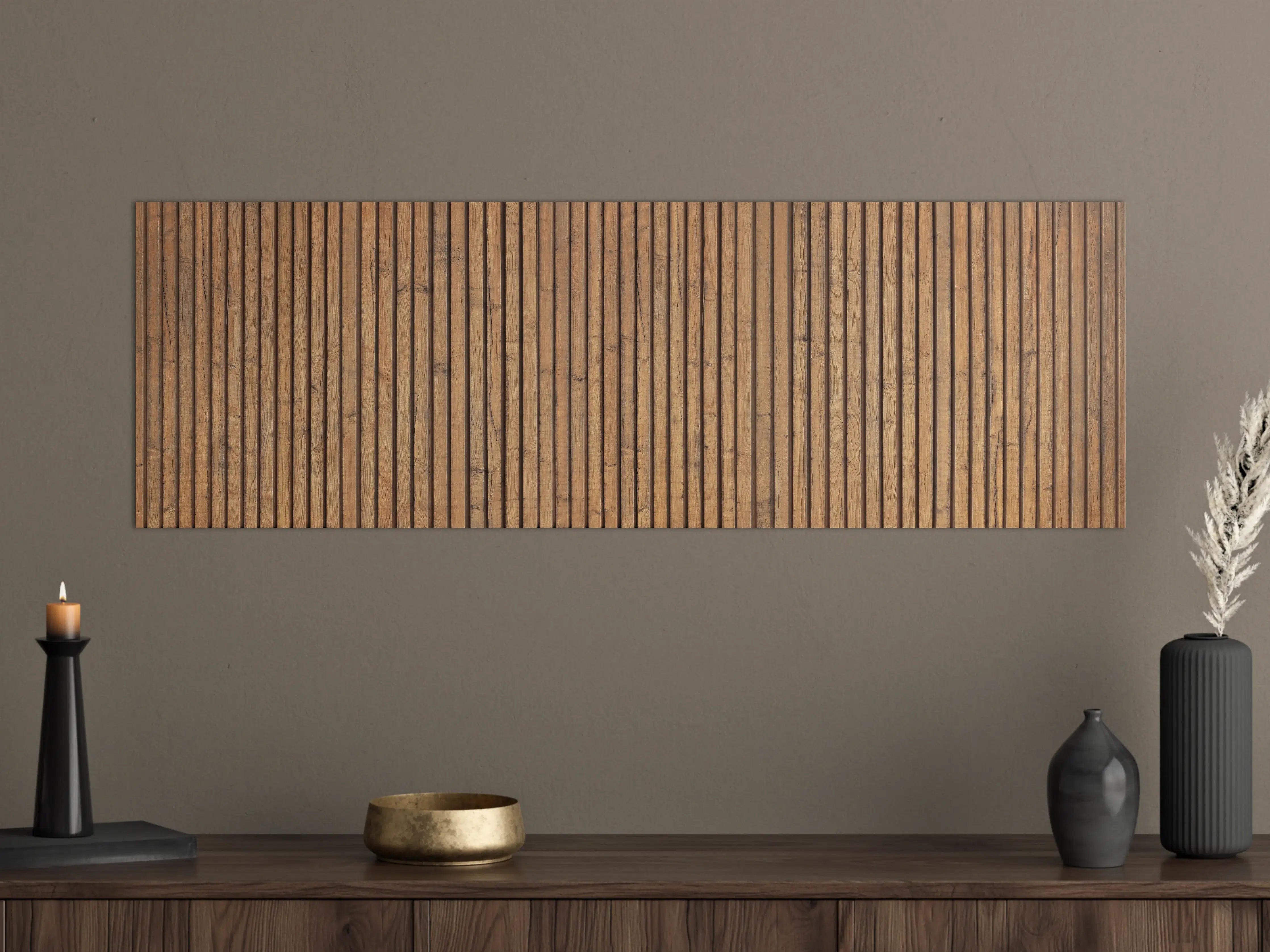 Große Wandbilder - Schöne Holzwand