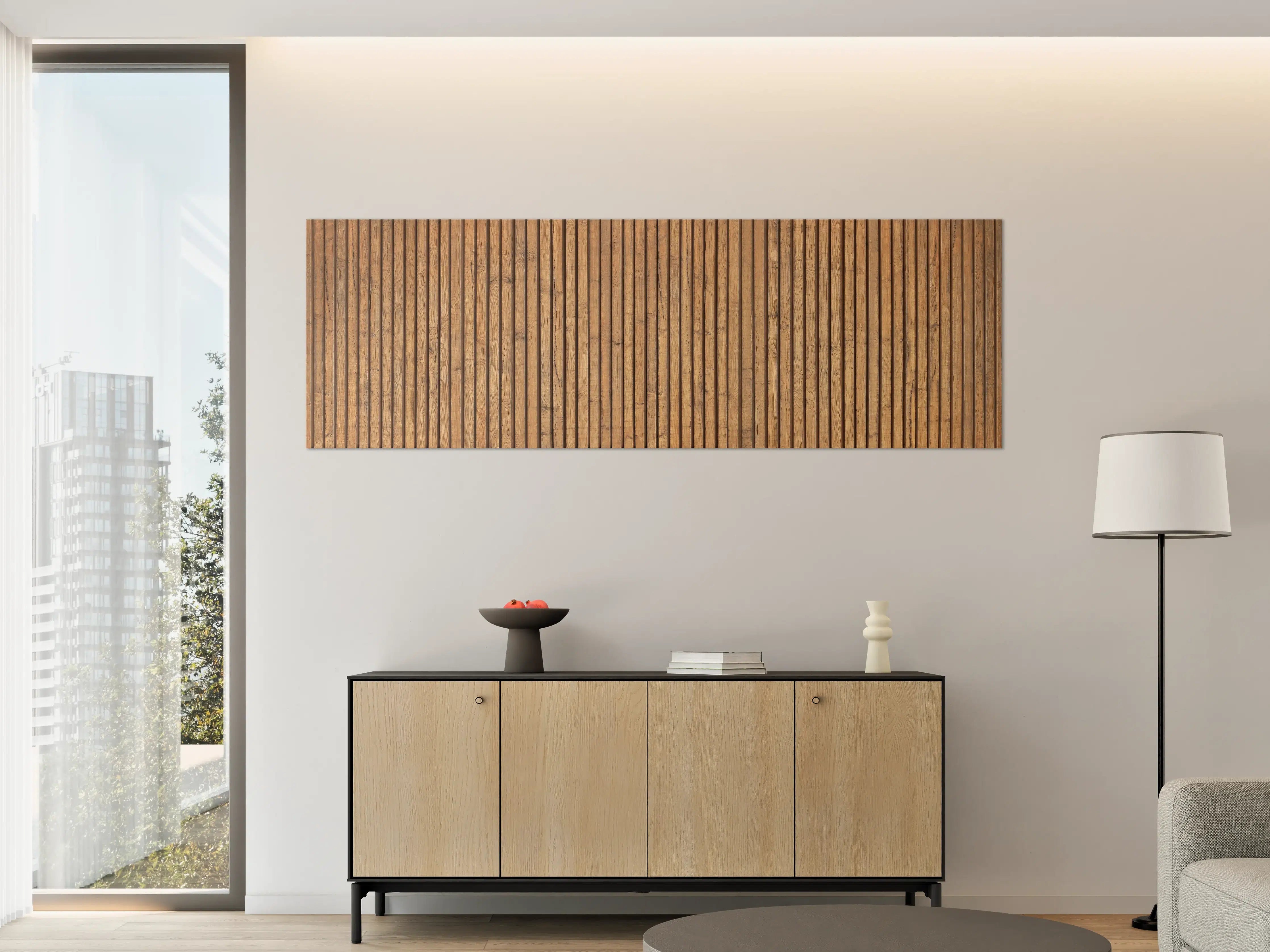 Große Wandbilder - Schöne Holzwand