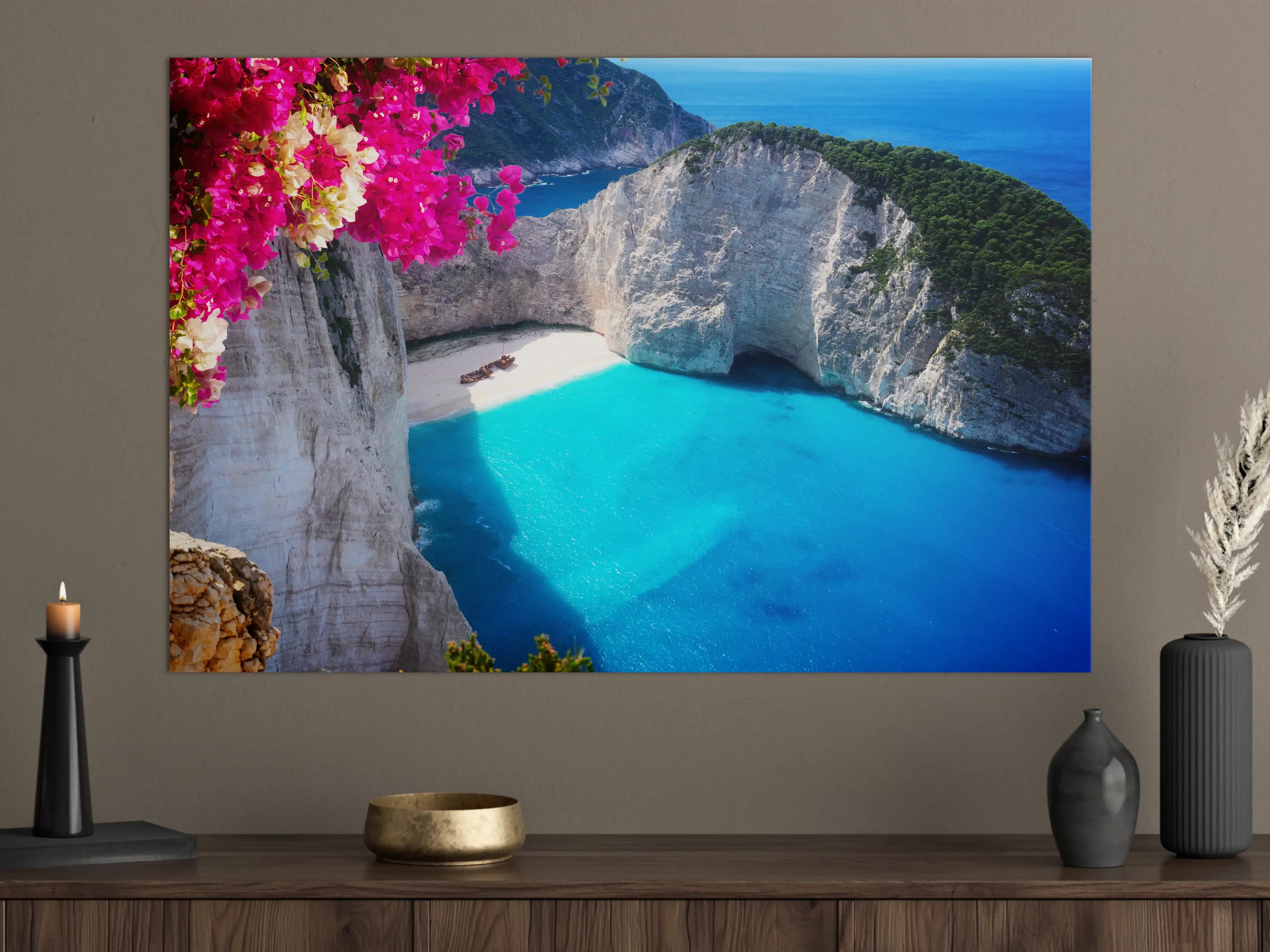 Große Wandbilder - Schöne Landschaft der Insel Zakinthos