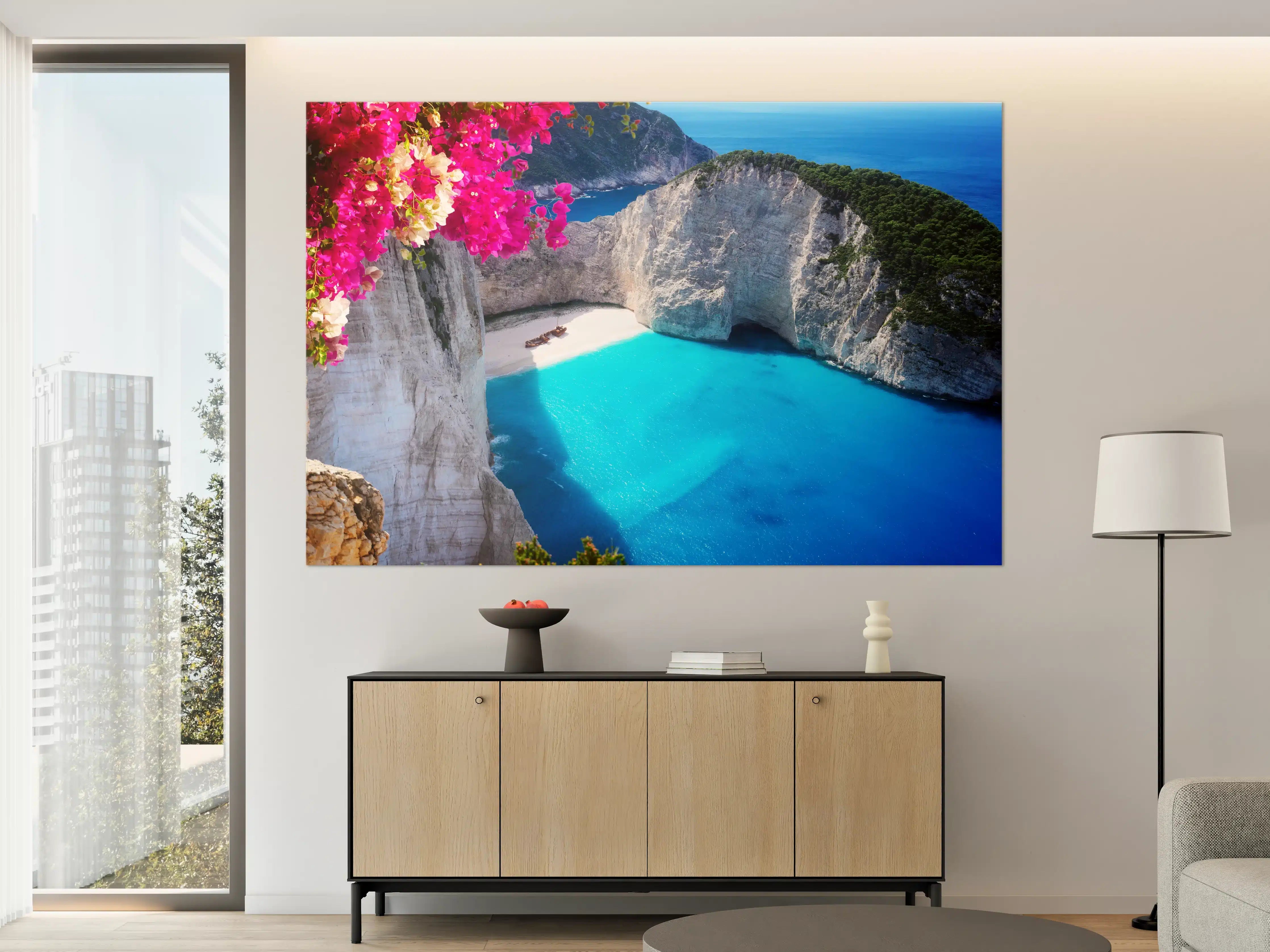 Große Wandbilder - Schöne Landschaft der Insel Zakinthos