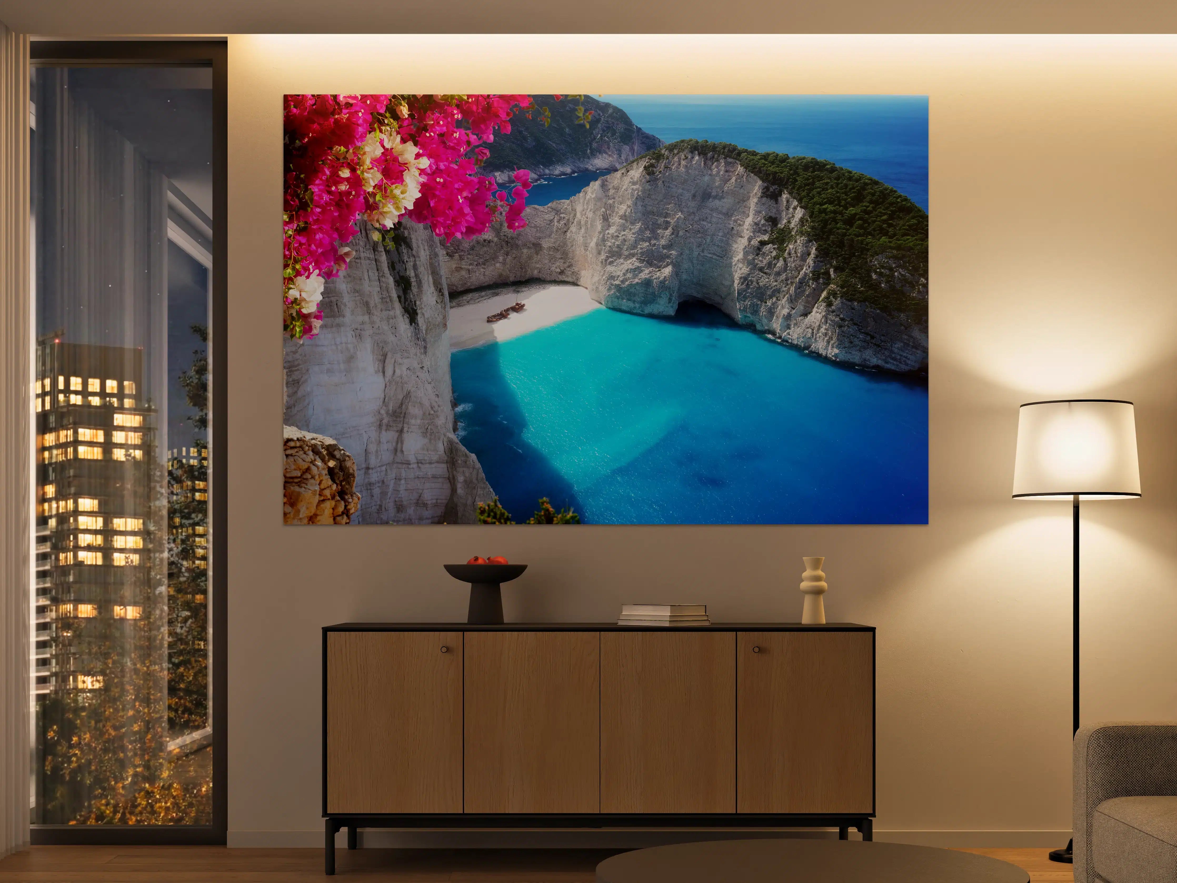 Große Wandbilder - Schöne Landschaft der Insel Zakinthos