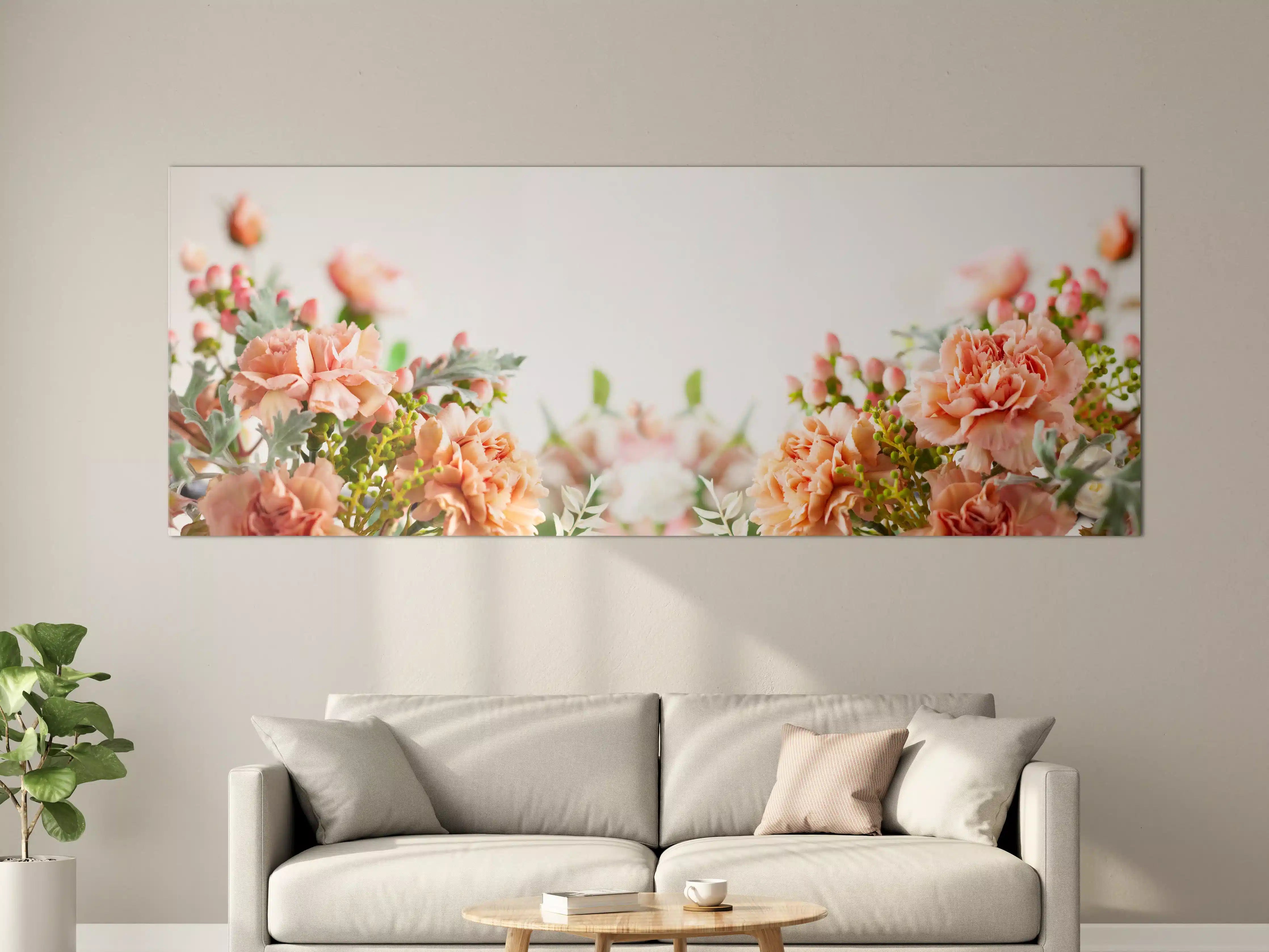 Große Wandbilder - Schöne herbstliche Blumen-Komposition