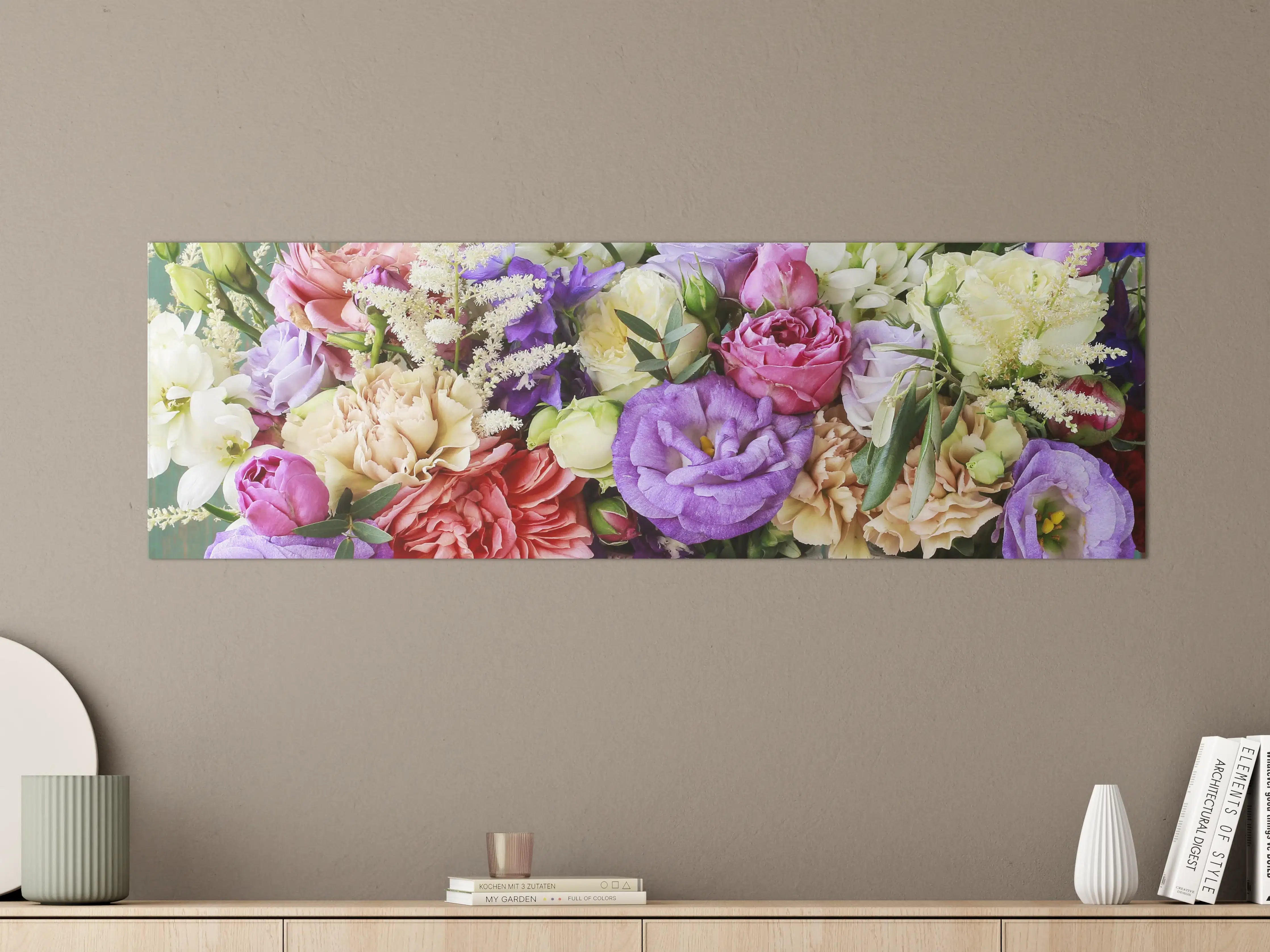 Große Wandbilder - Schöner Blumenstrauß