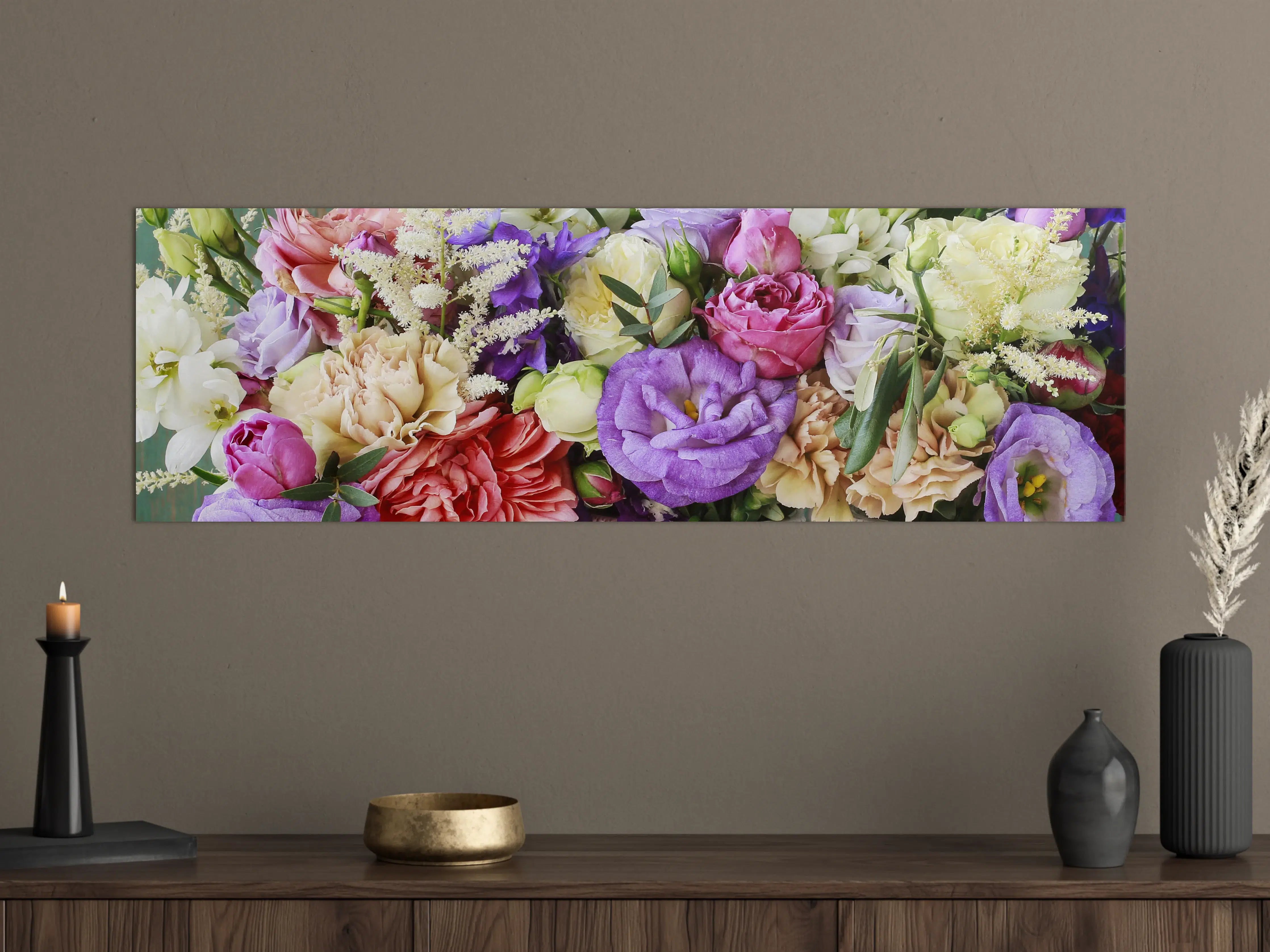 Große Wandbilder - Schöner Blumenstrauß