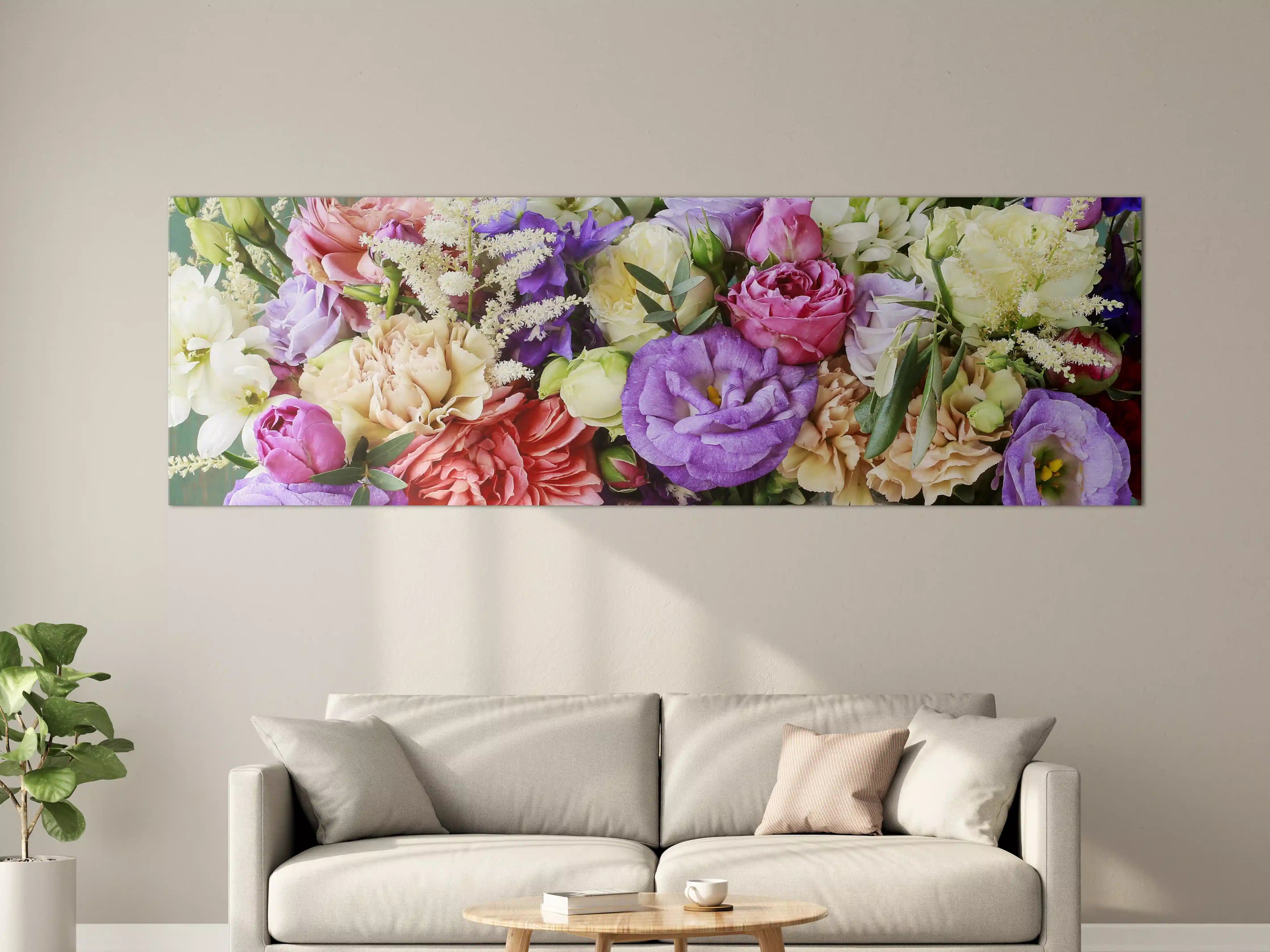 Große Wandbilder - Schöner Blumenstrauß
