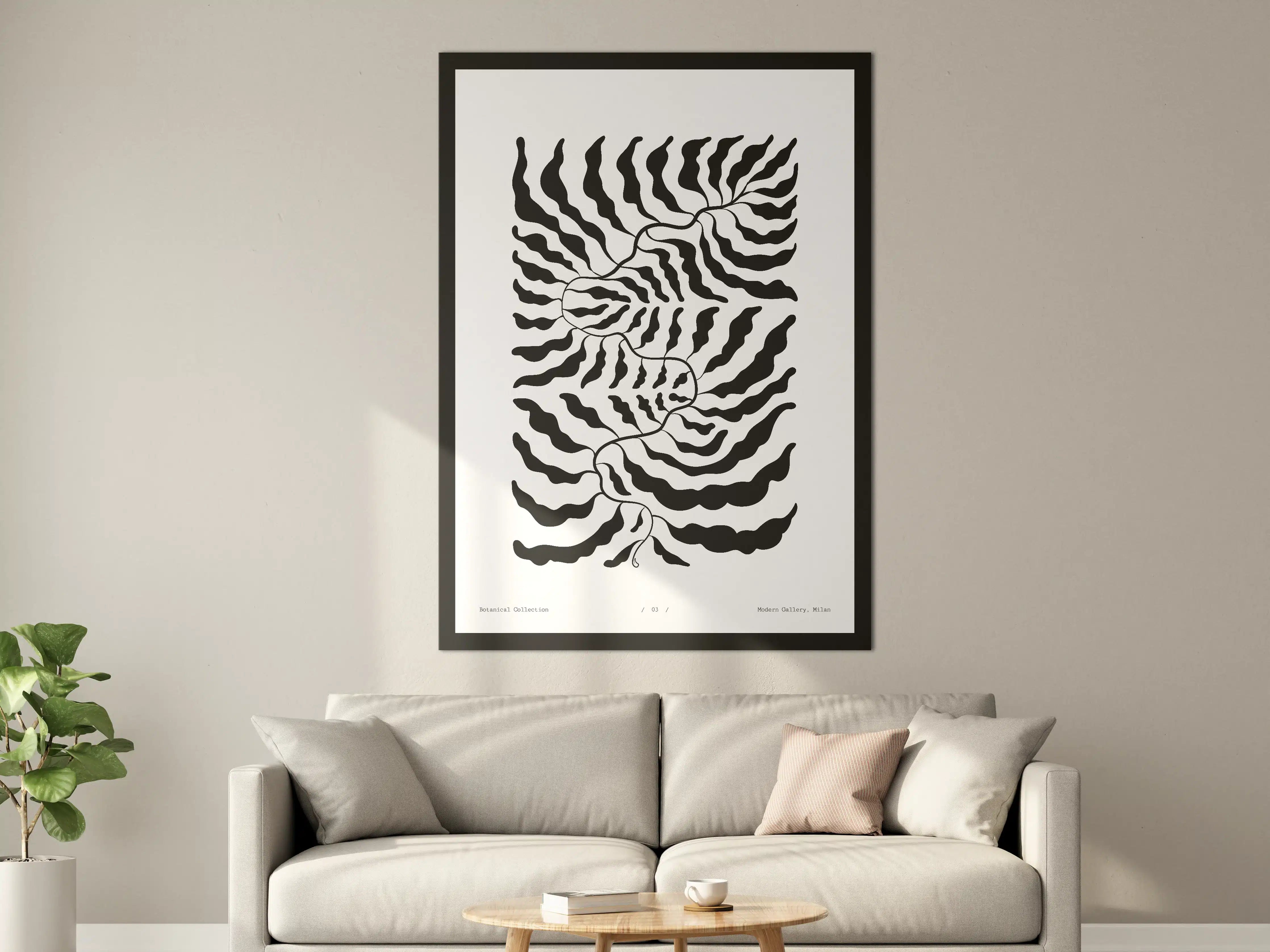 Große Wandbilder - Schwarz-weißer Zebra-Print