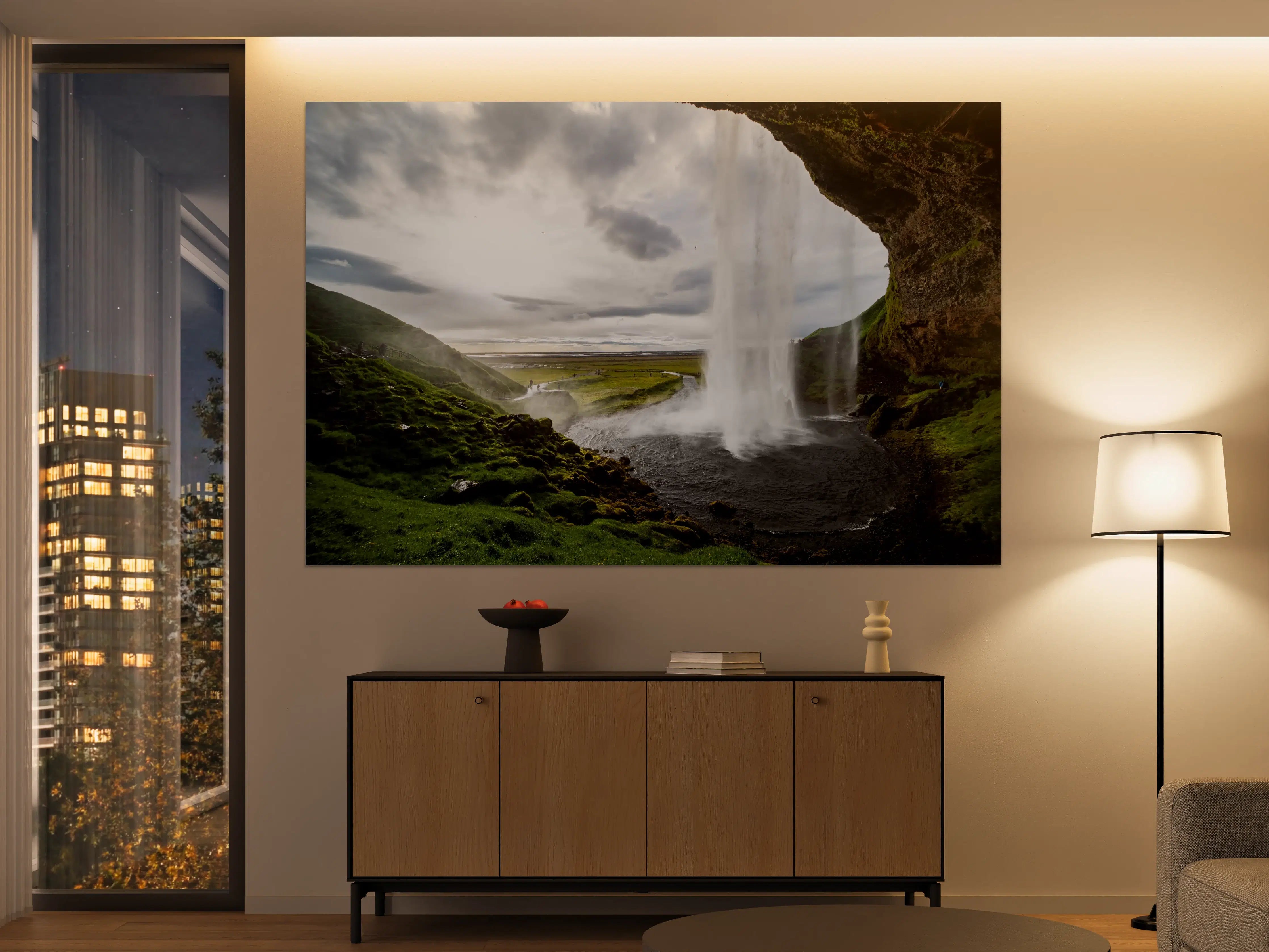 Große Wandbilder - Seljalandsfoss Wasserfall