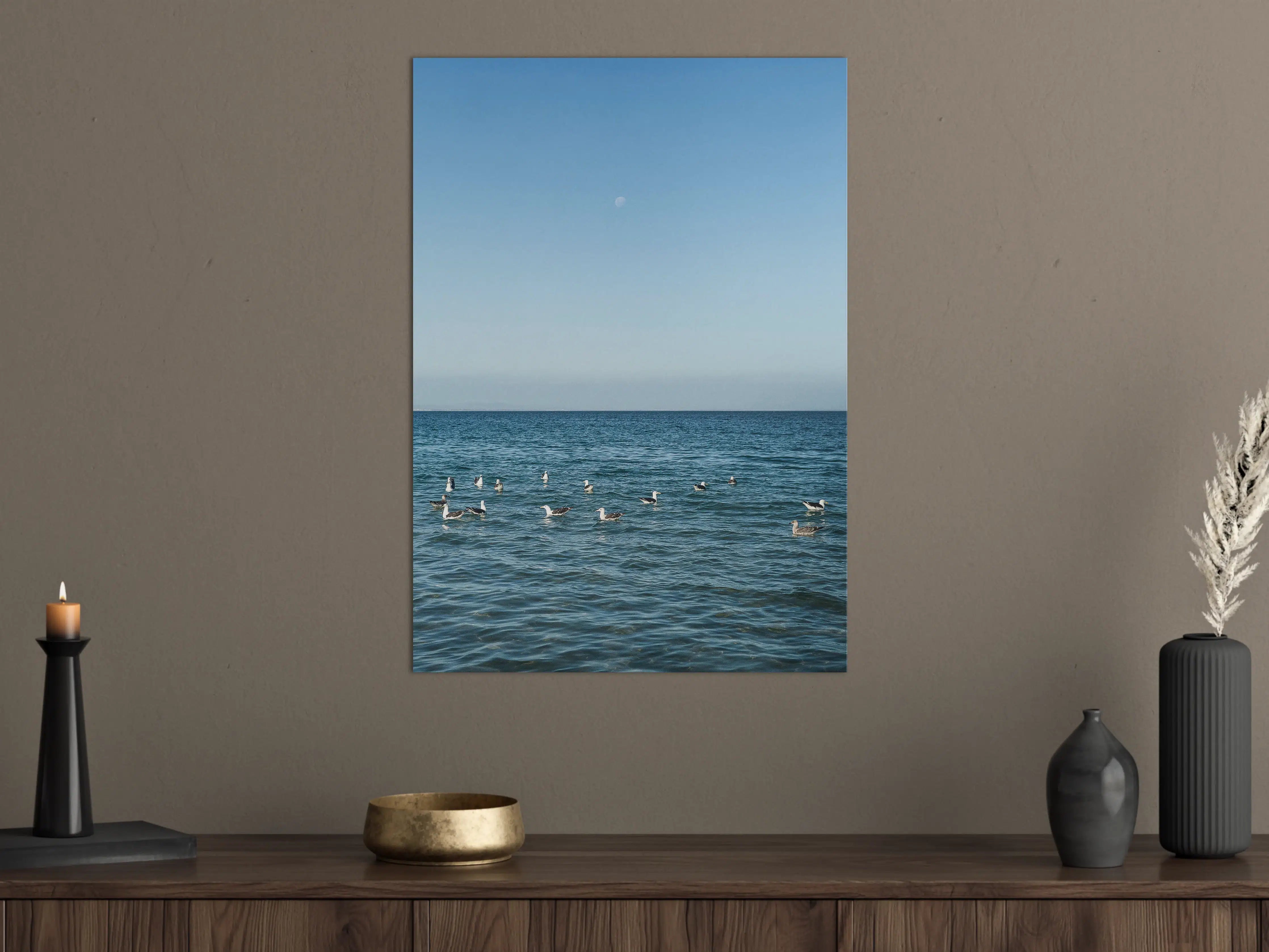 Große Wandbilder - Serene Beach Seascape