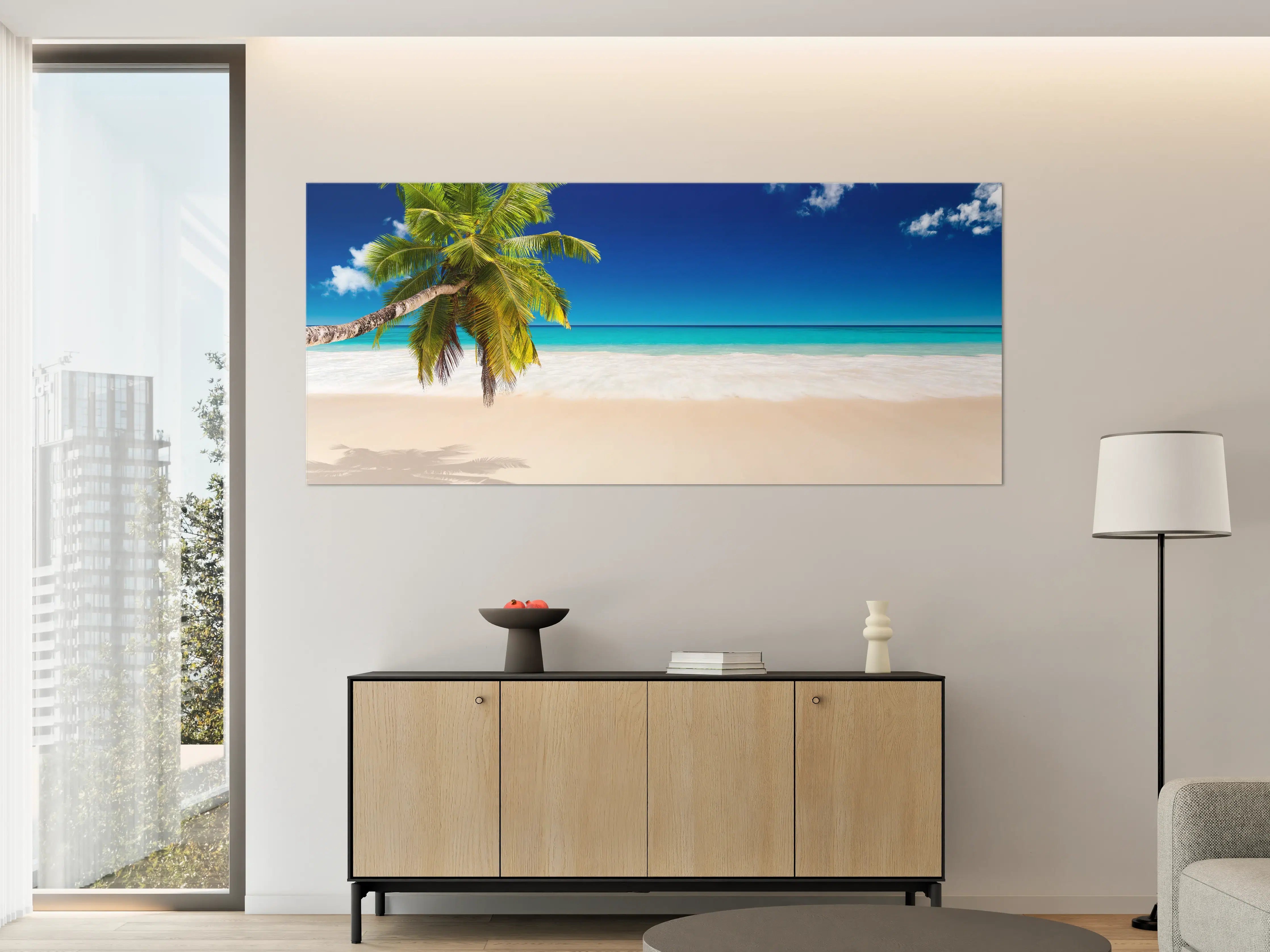Große Wandbilder - Seychellen Strand