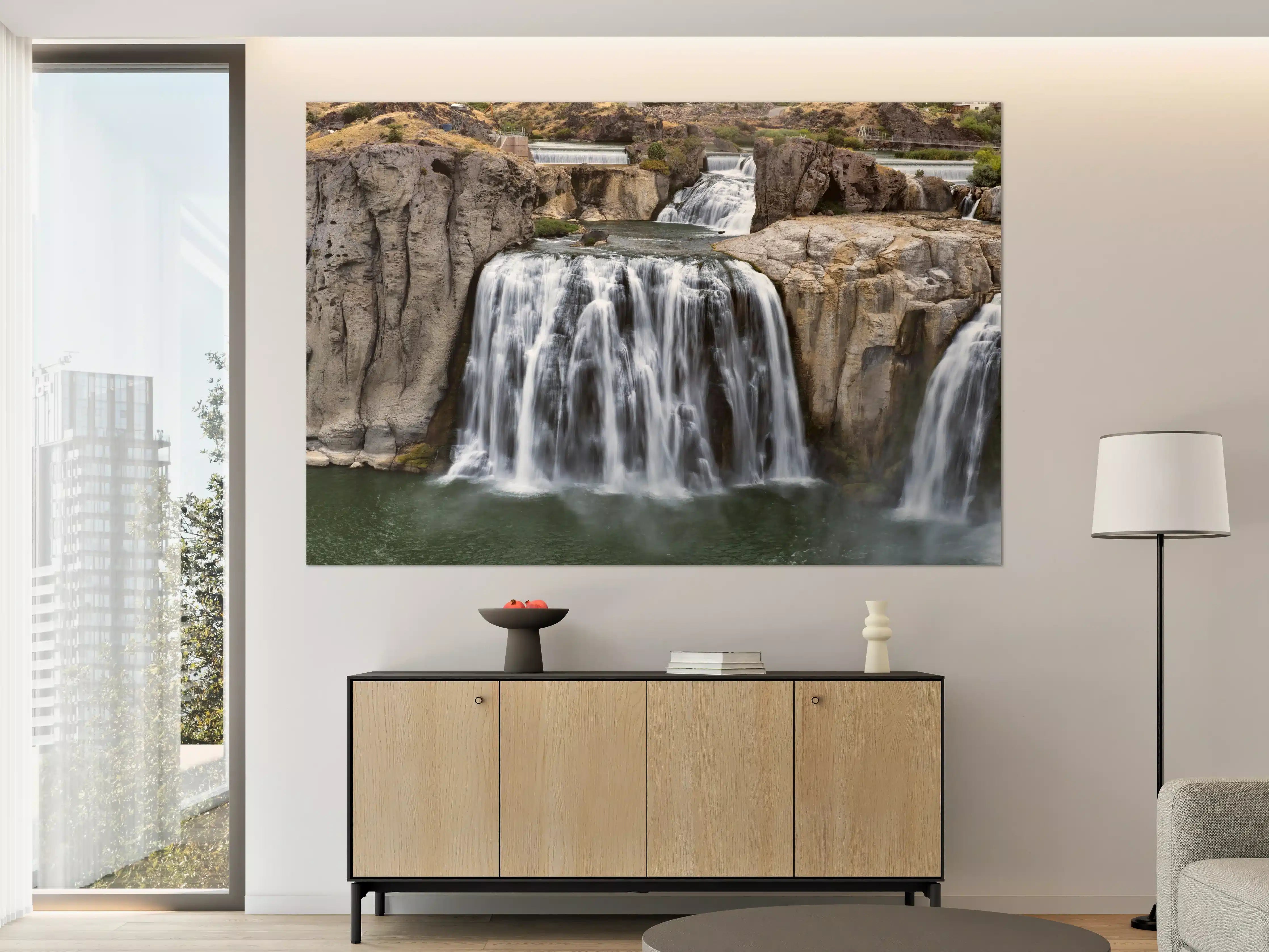 Große Wandbilder - Shoshone Wasserfall