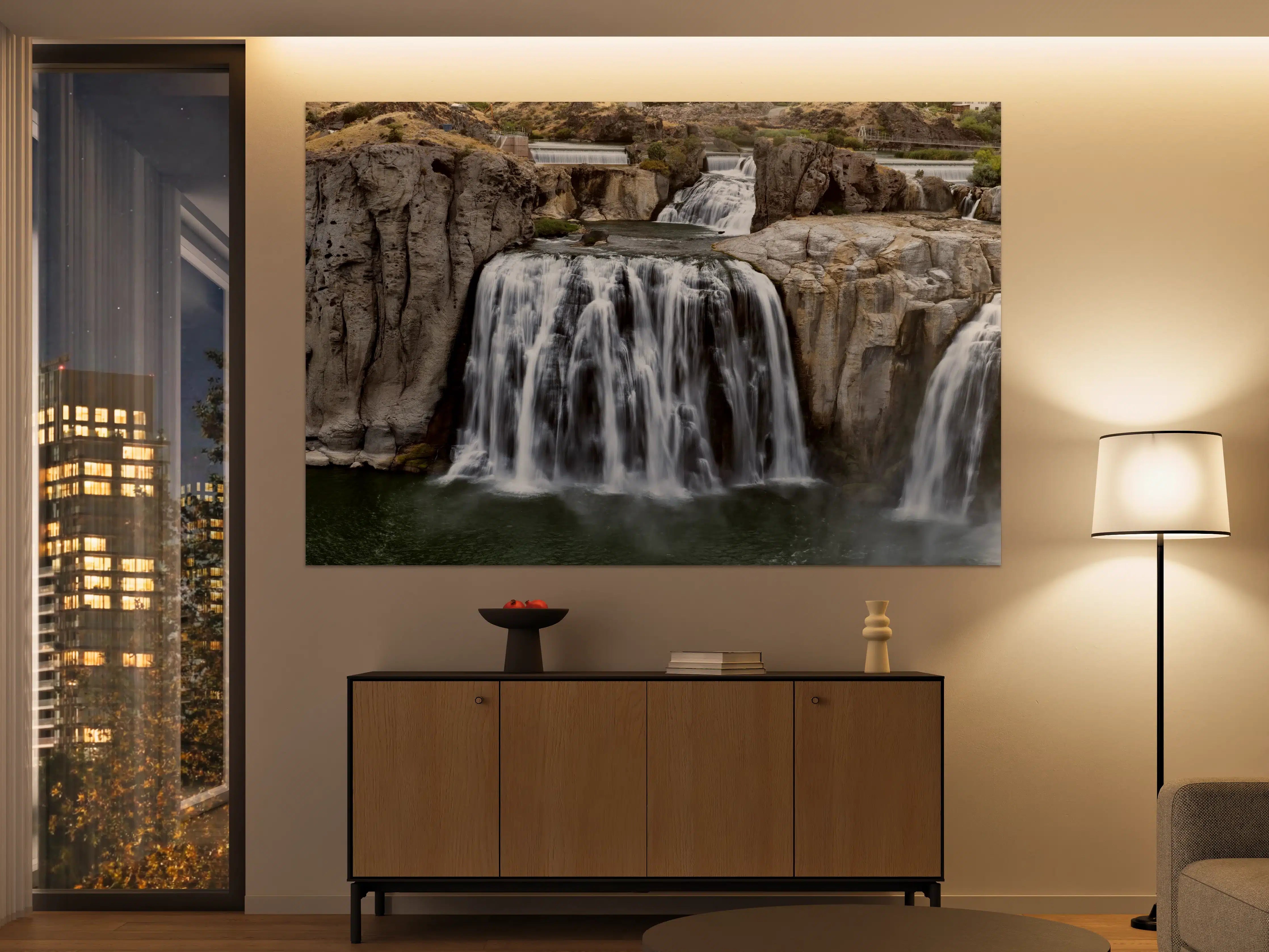 Große Wandbilder - Shoshone Wasserfall