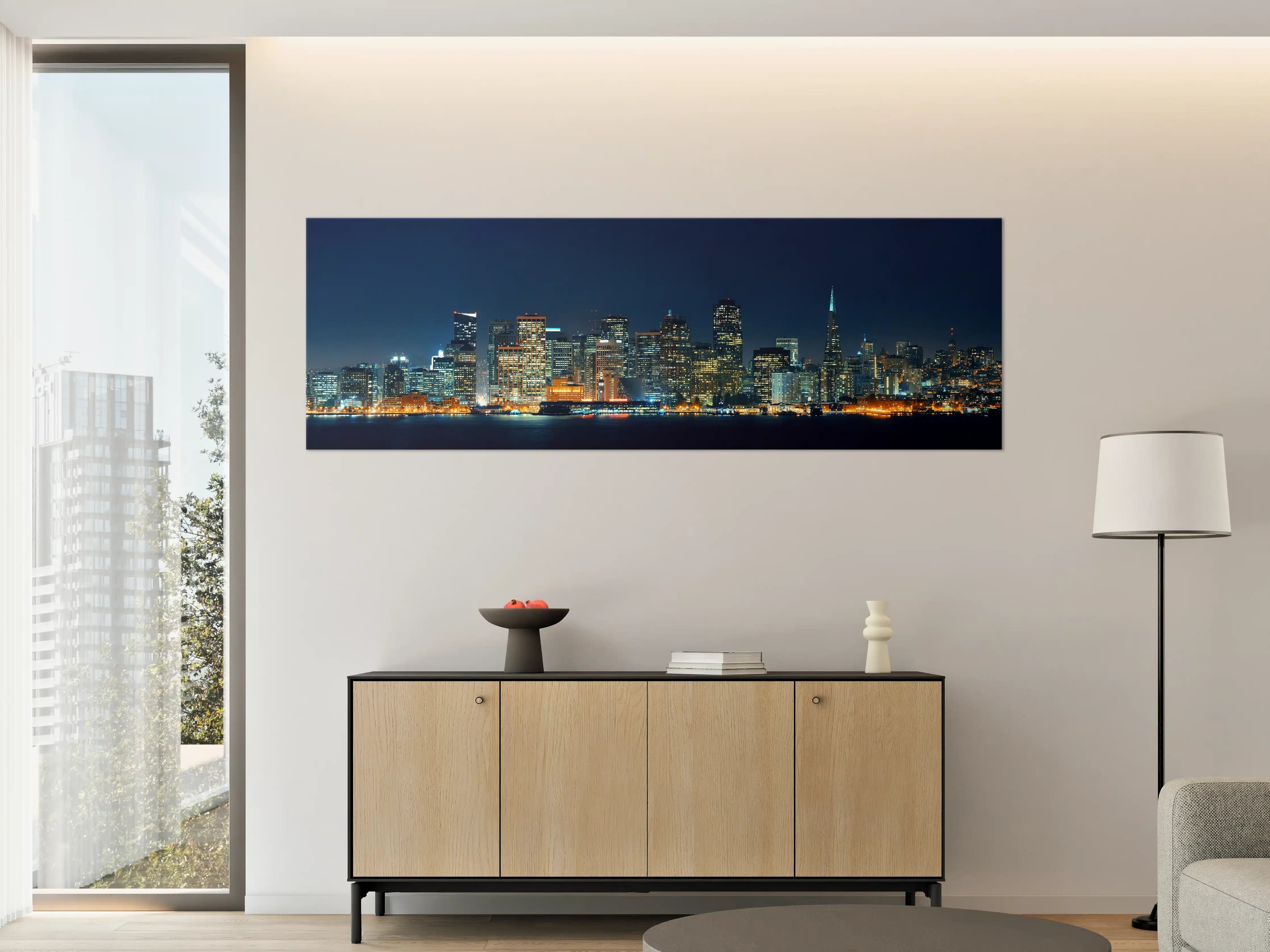 Große Wandbilder - Skyline von San Francisco