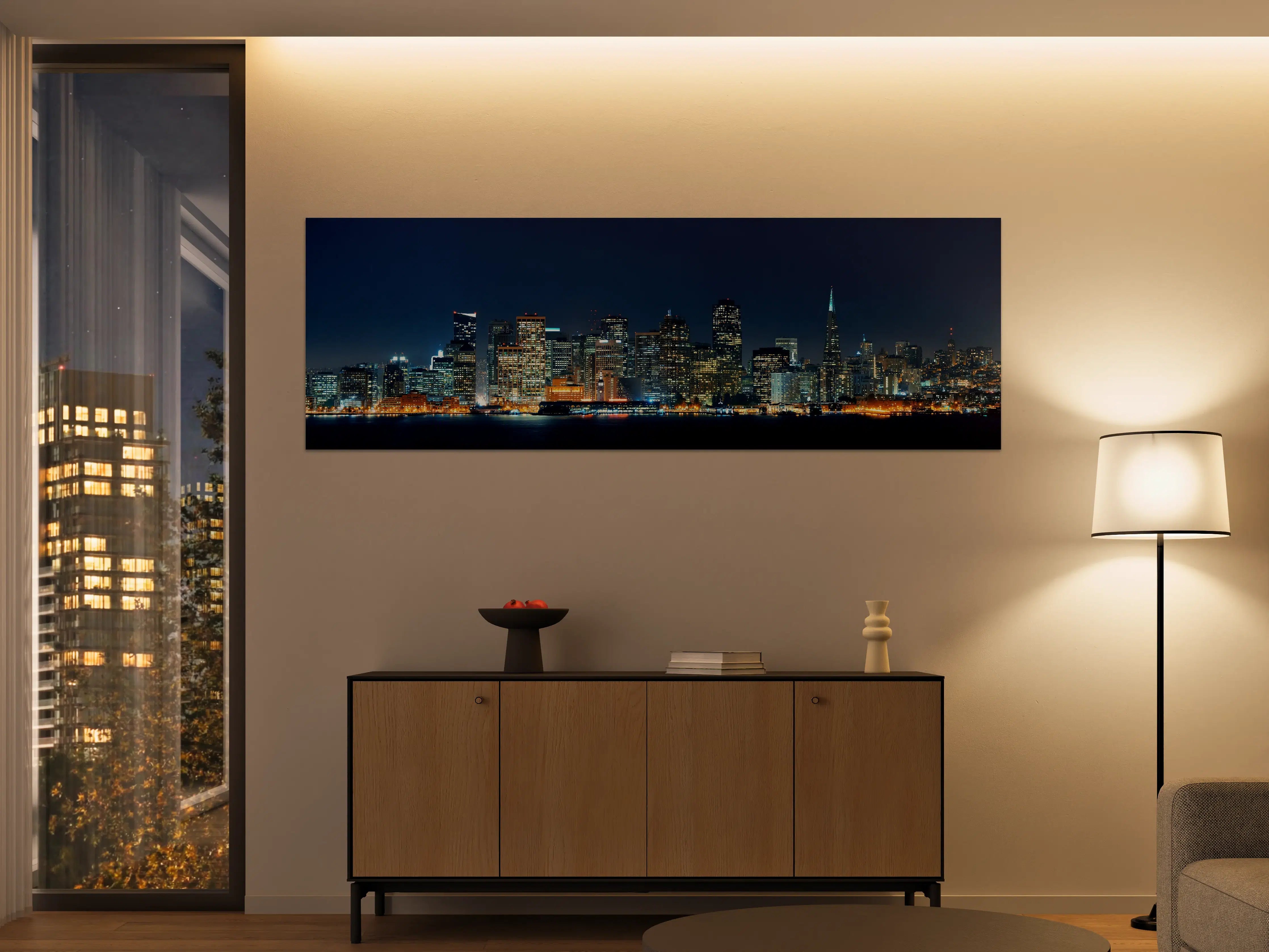 Große Wandbilder - Skyline von San Francisco