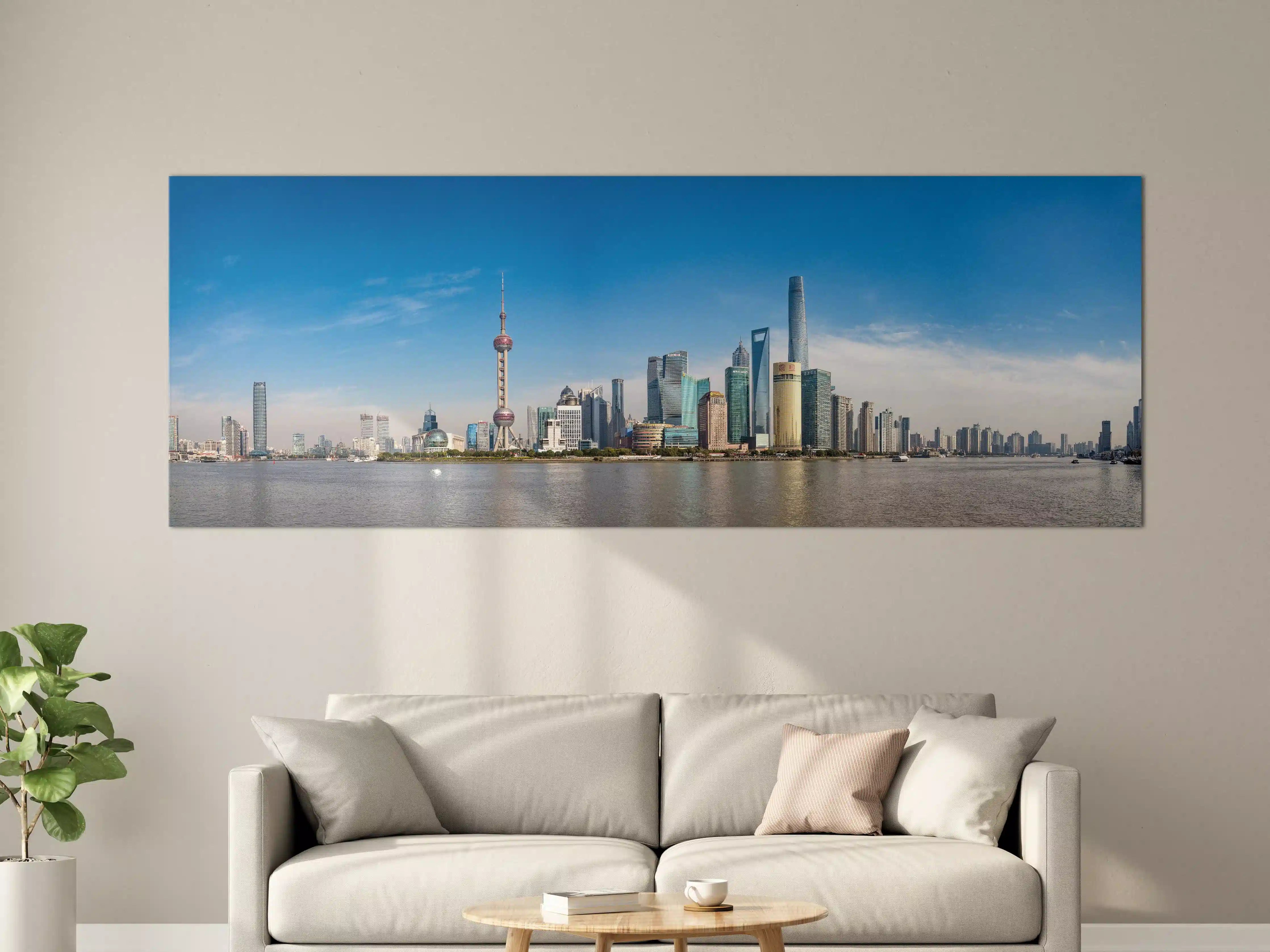Große Wandbilder - Skyline von Shanghai
