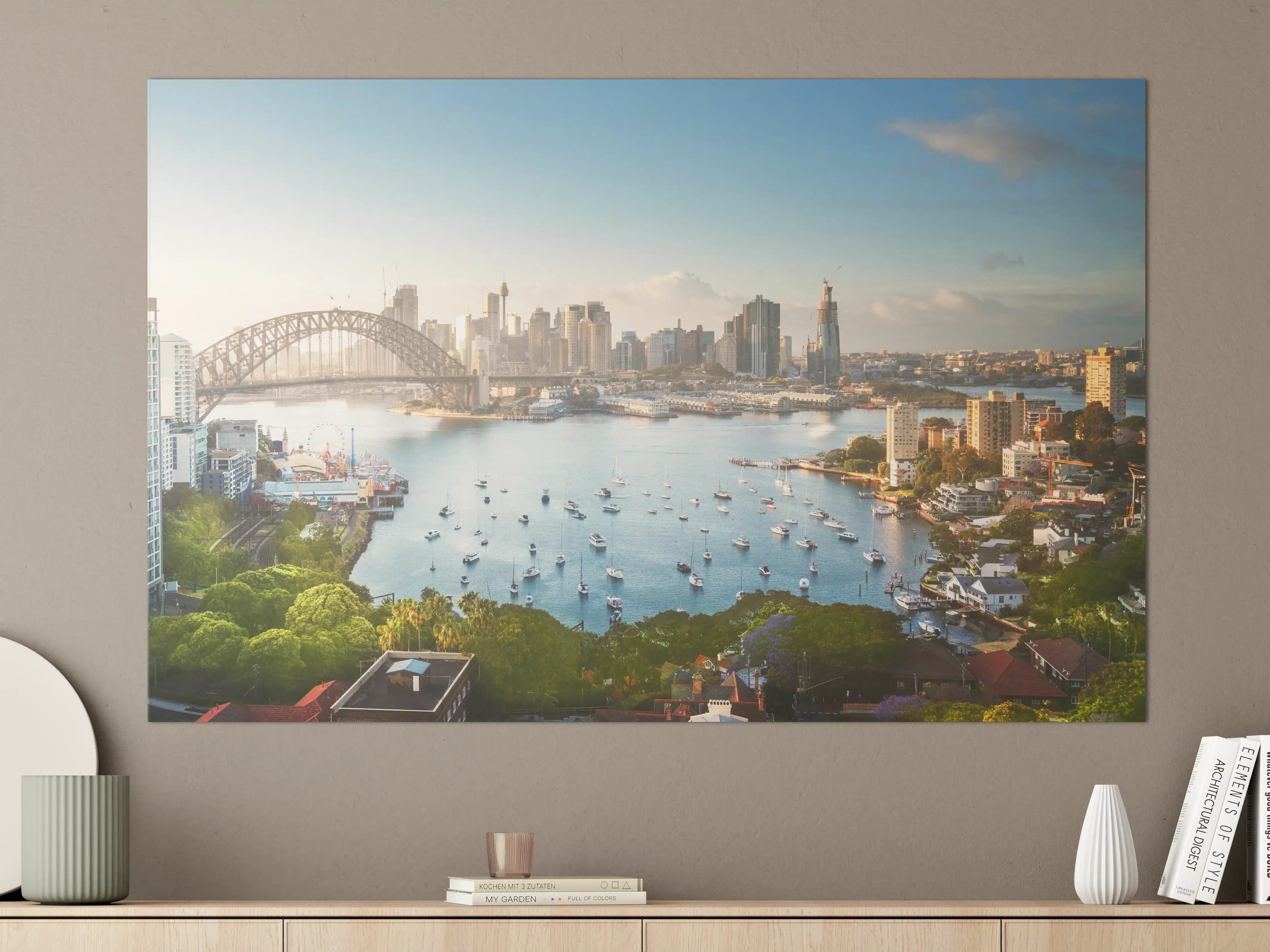 Große Wandbilder - Skyline von Sydney bei Sonnenaufgang