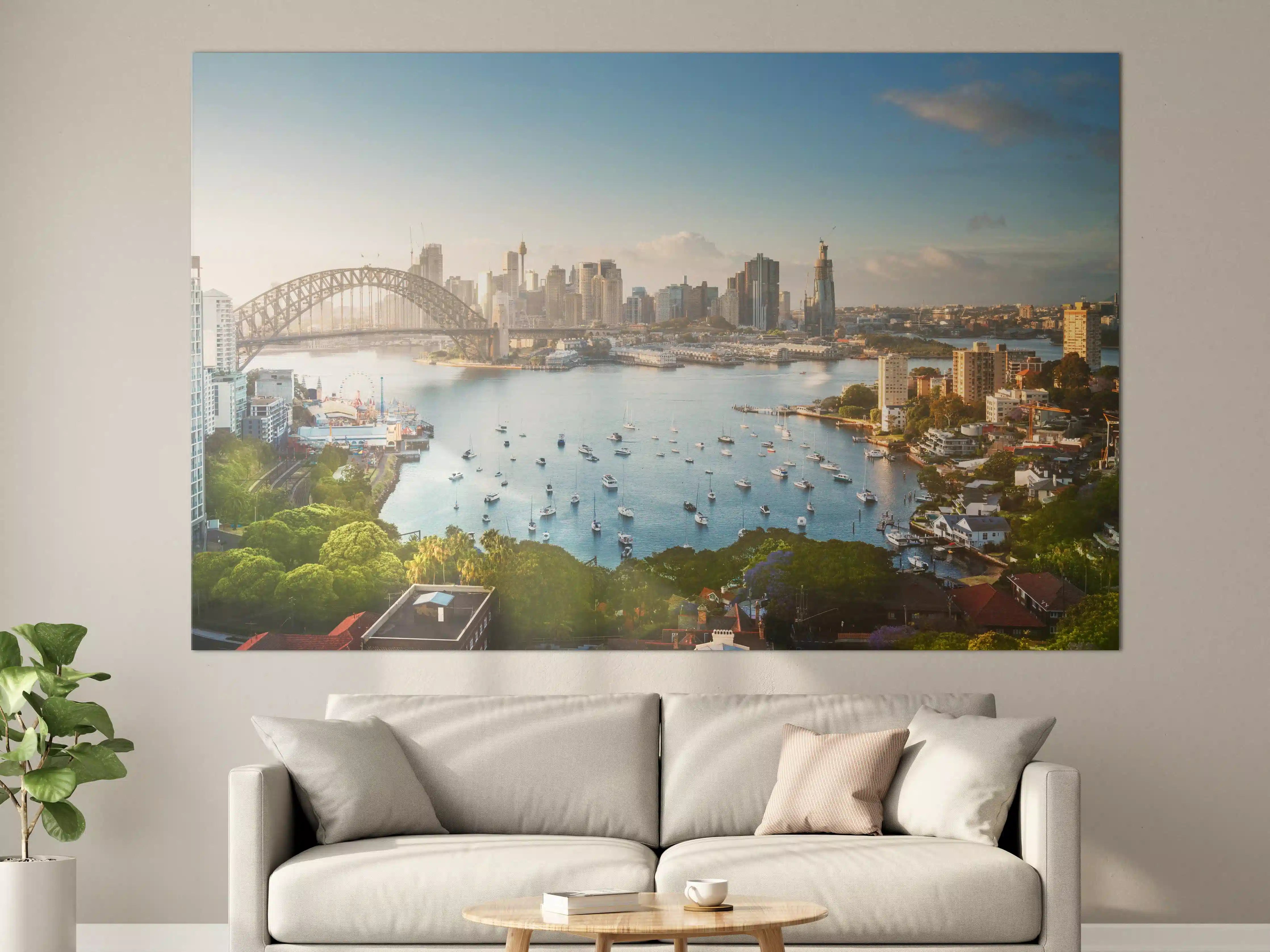 Große Wandbilder - Skyline von Sydney bei Sonnenaufgang