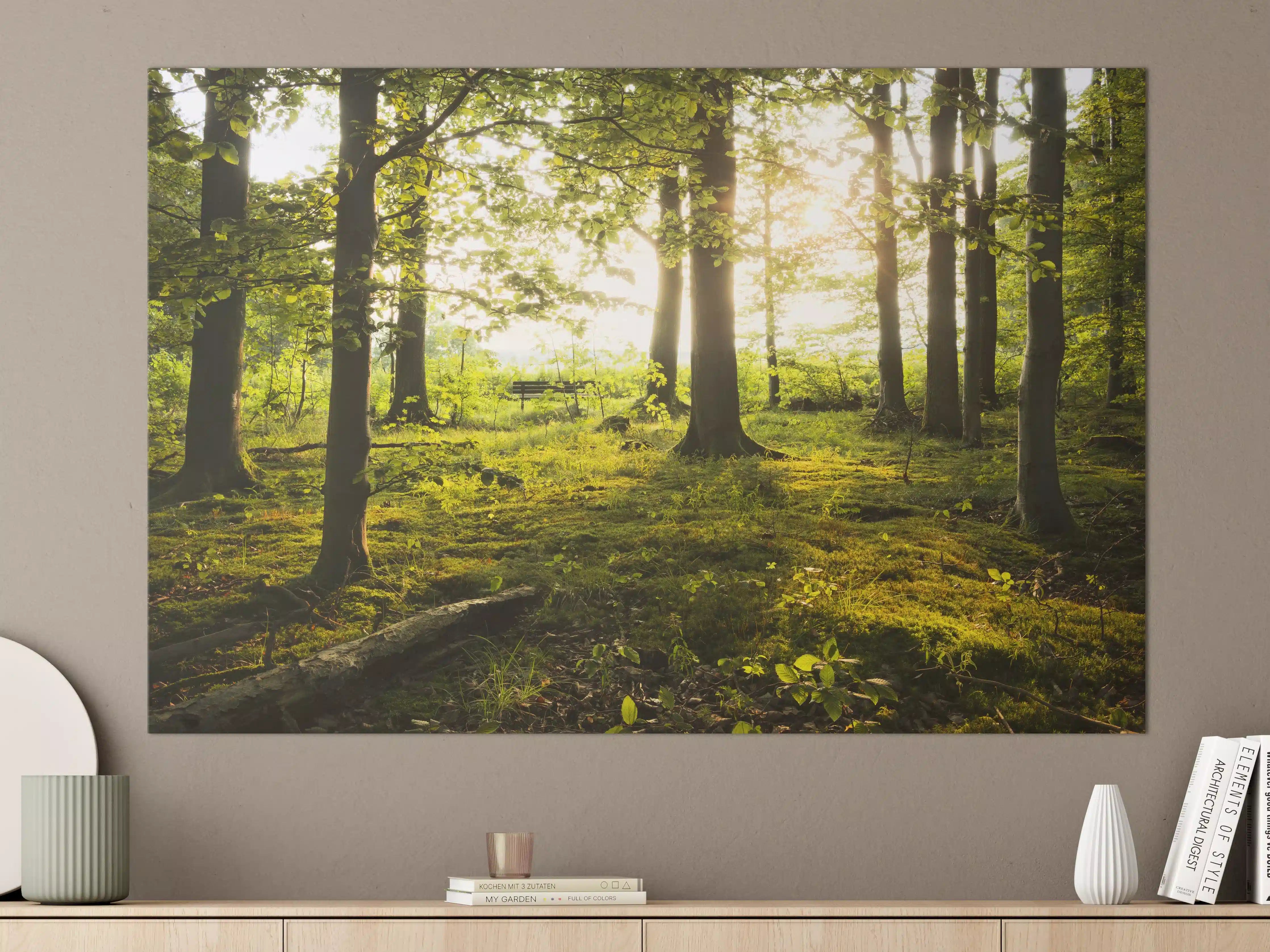Große Wandbilder - Sommer Wald