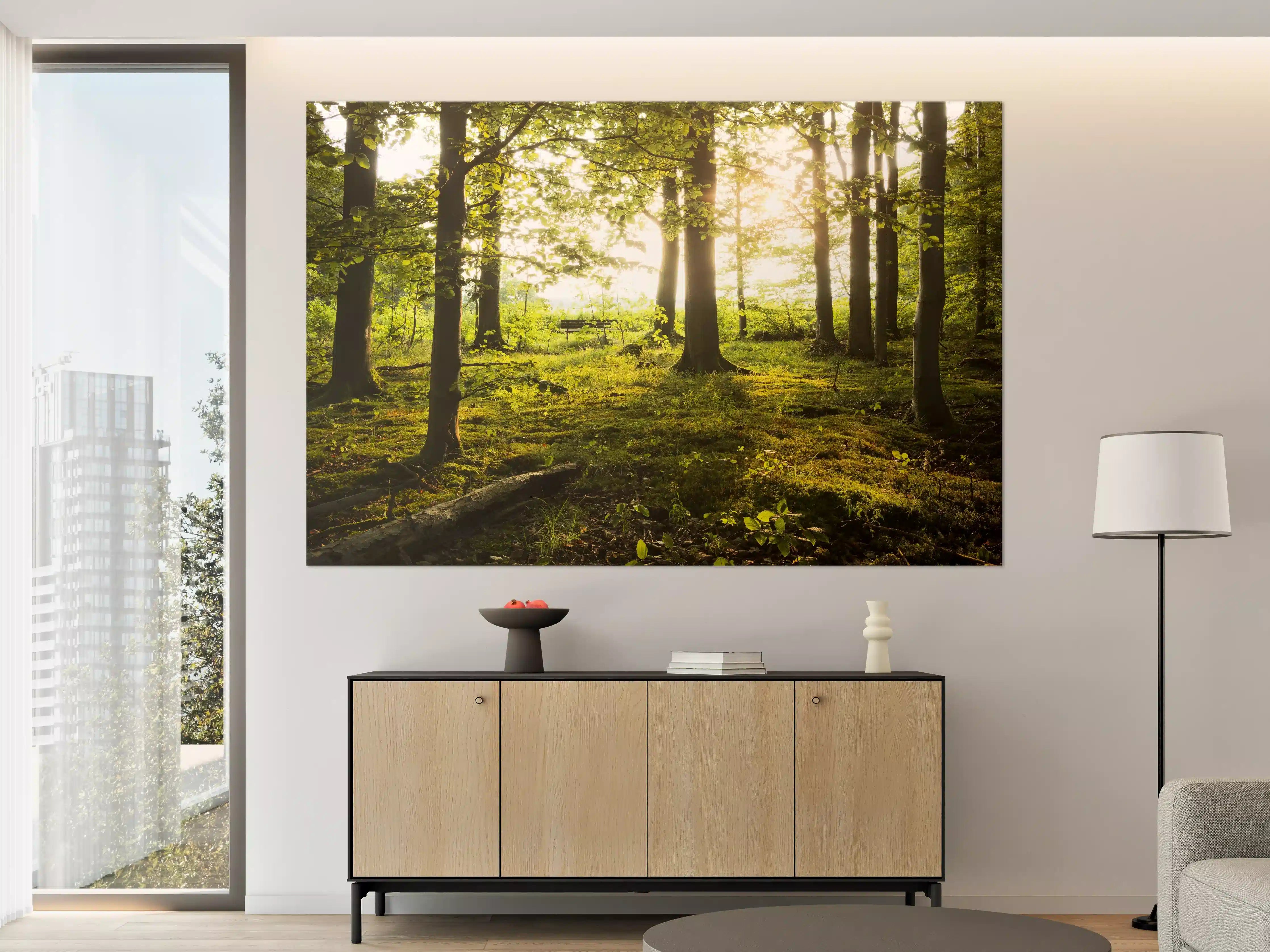 Große Wandbilder - Sommer Wald