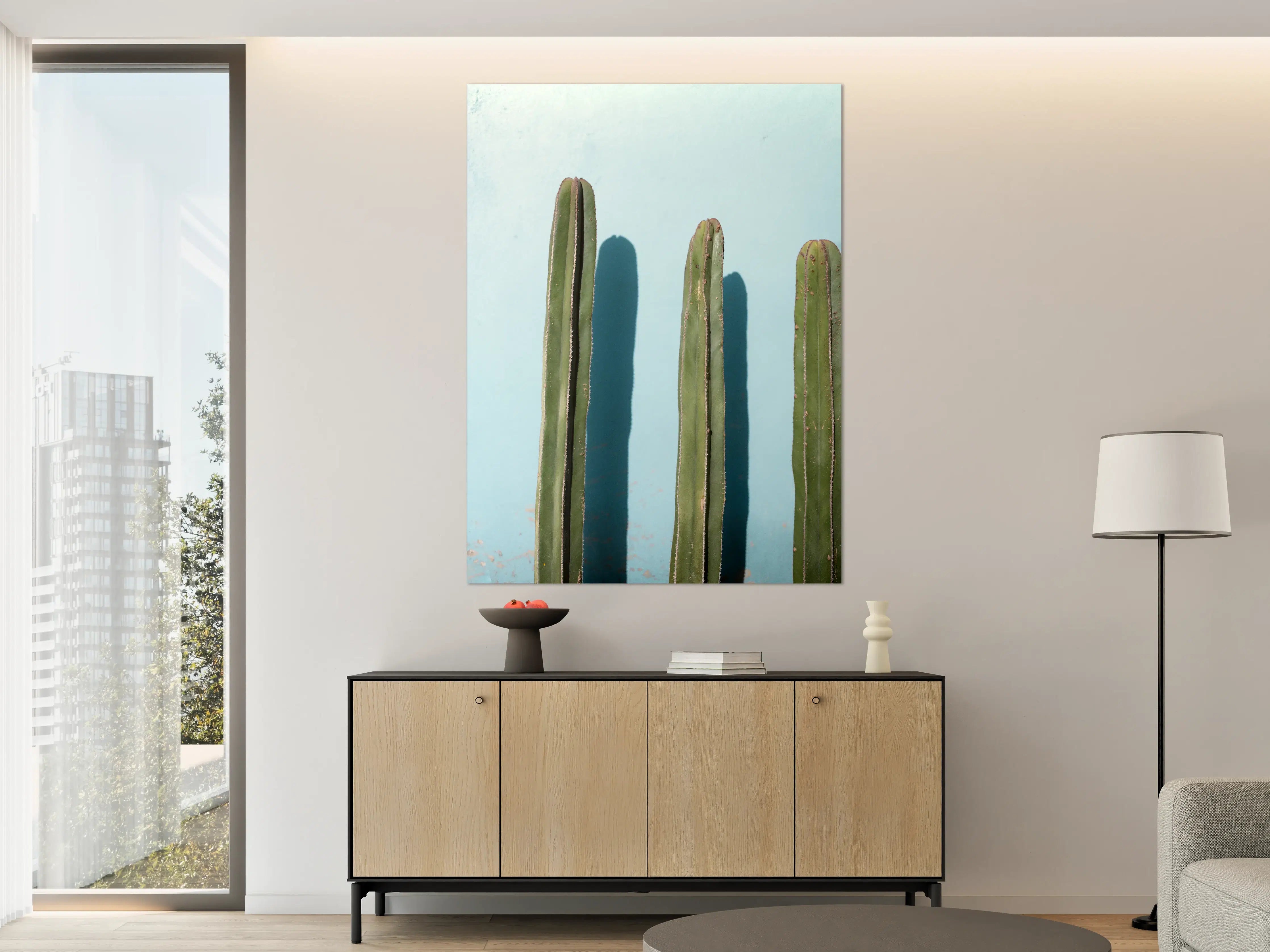 Große Wandbilder - Sonnenexposition bei Kakteen