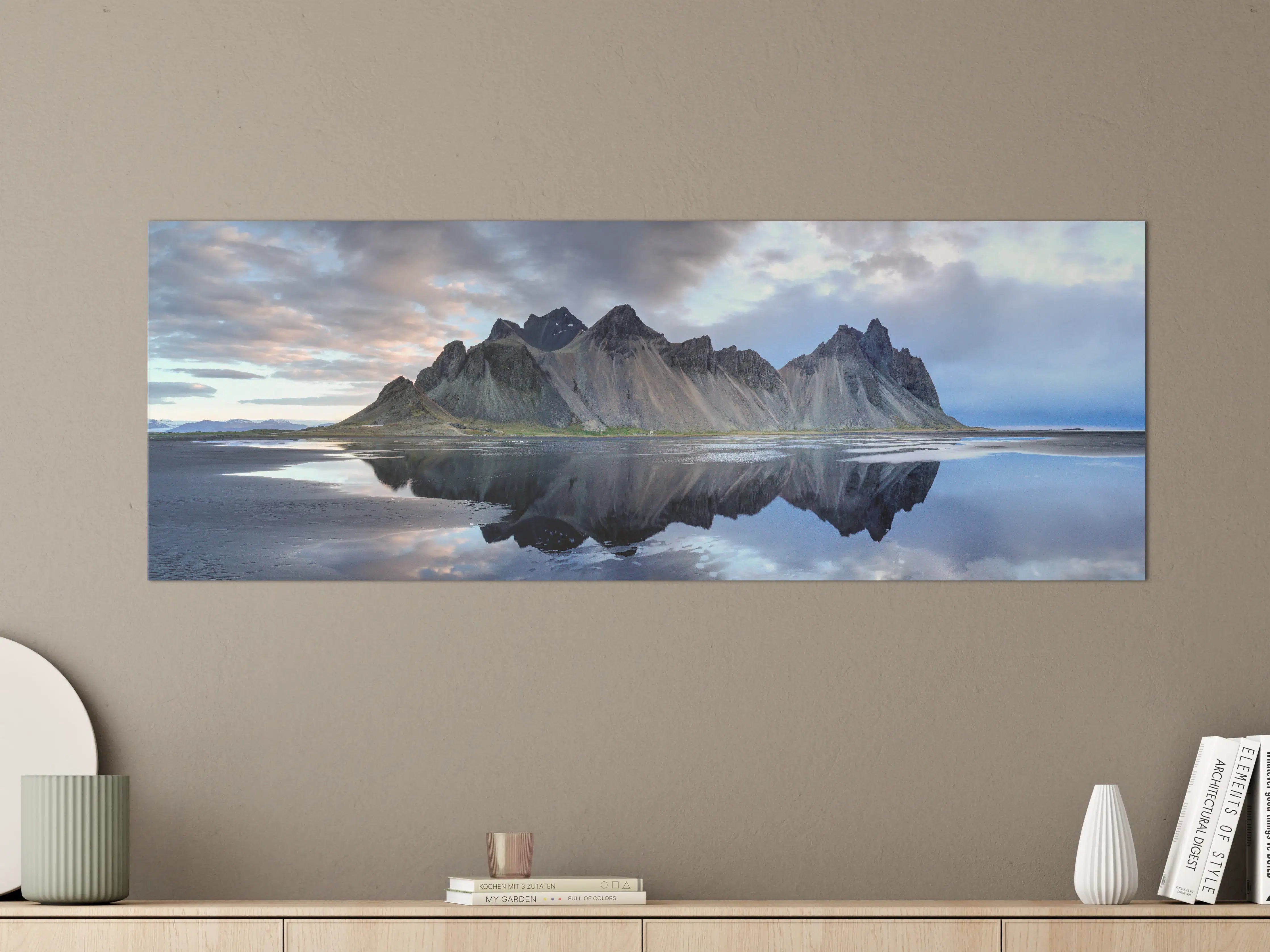 Große Wandbilder - Stokksnes an der isländischen Küste
