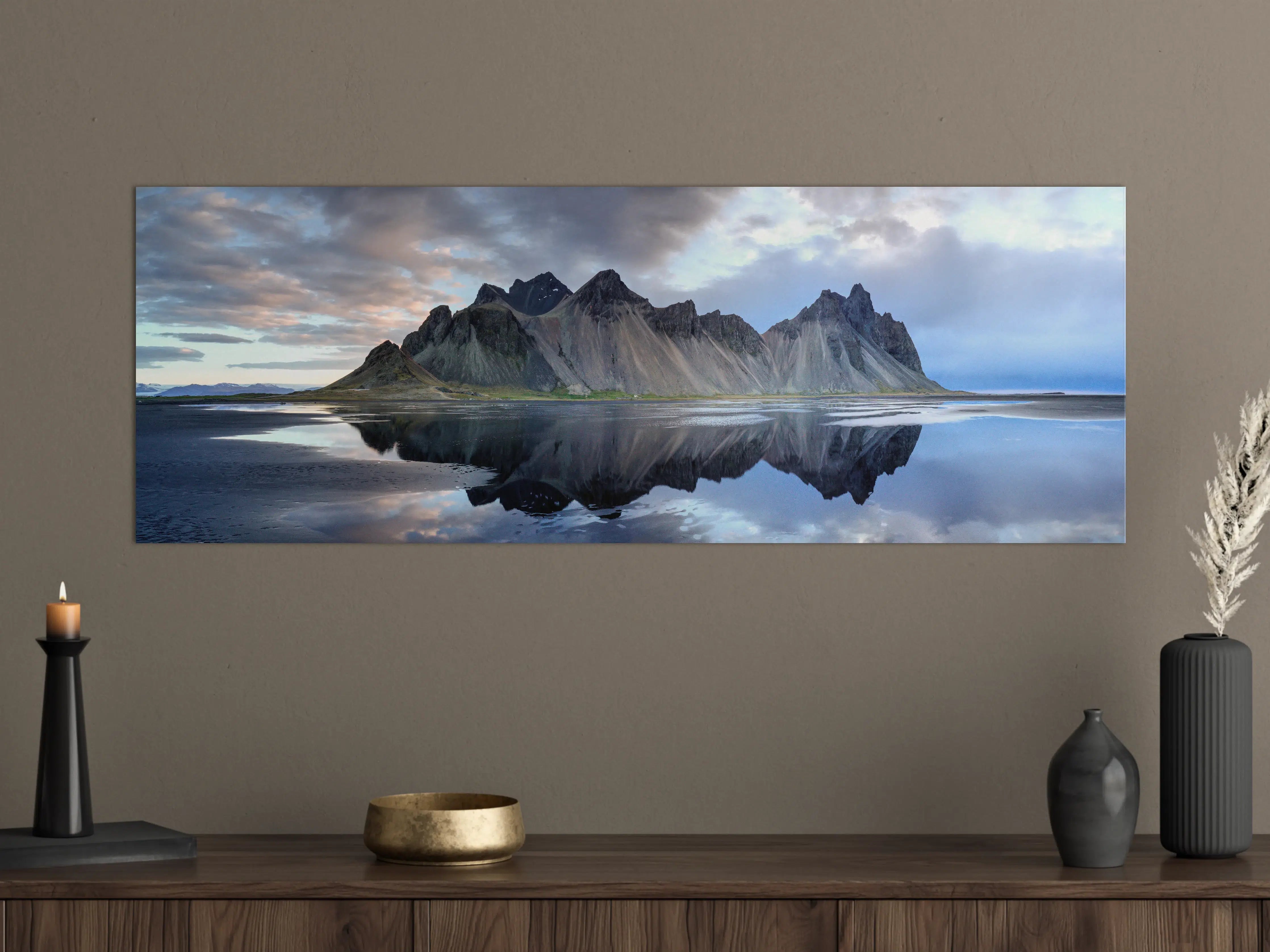 Große Wandbilder - Stokksnes an der isländischen Küste