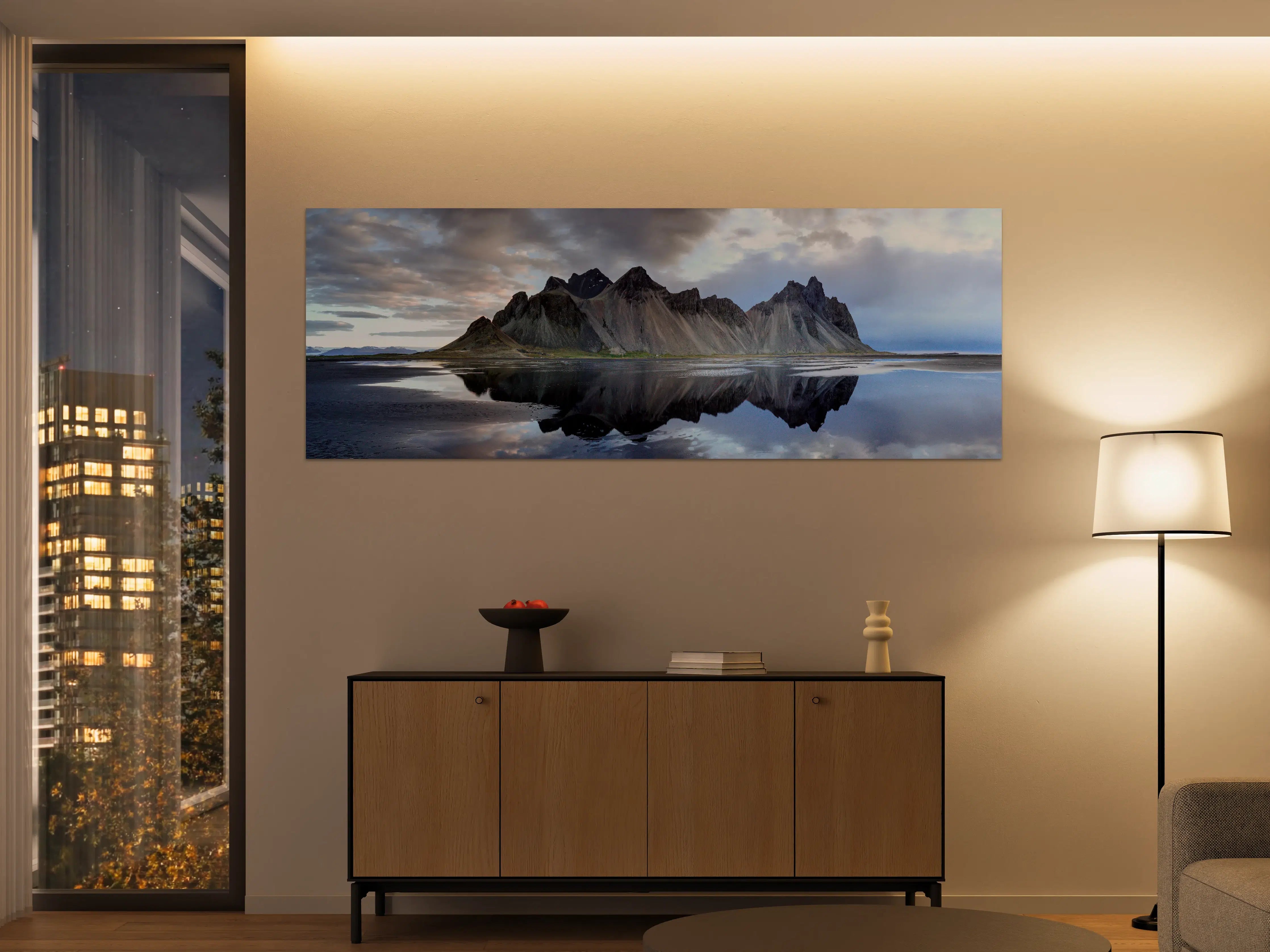 Große Wandbilder - Stokksnes an der isländischen Küste