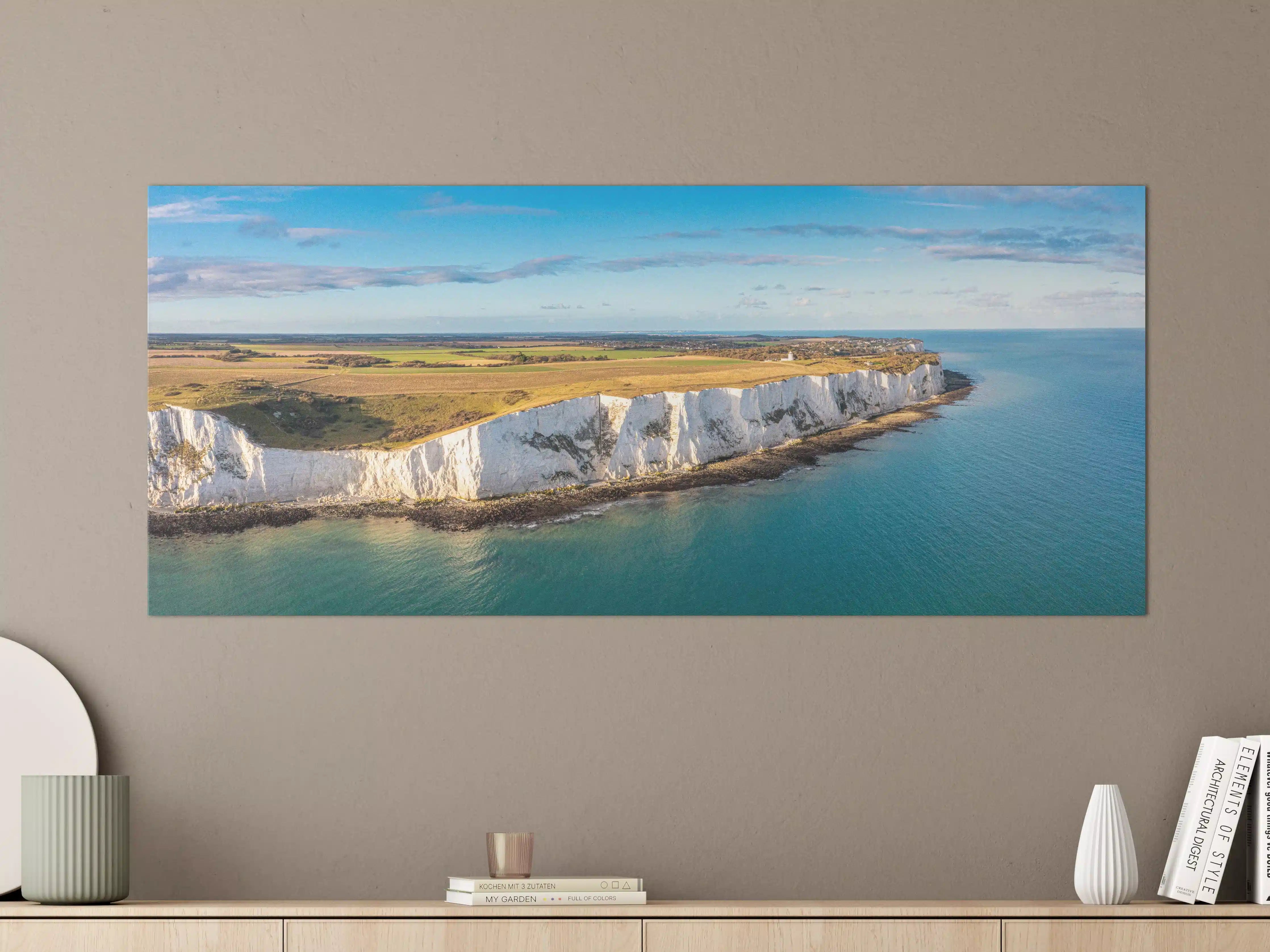 Große Wandbilder - Strahlende White Cliffs of Dover