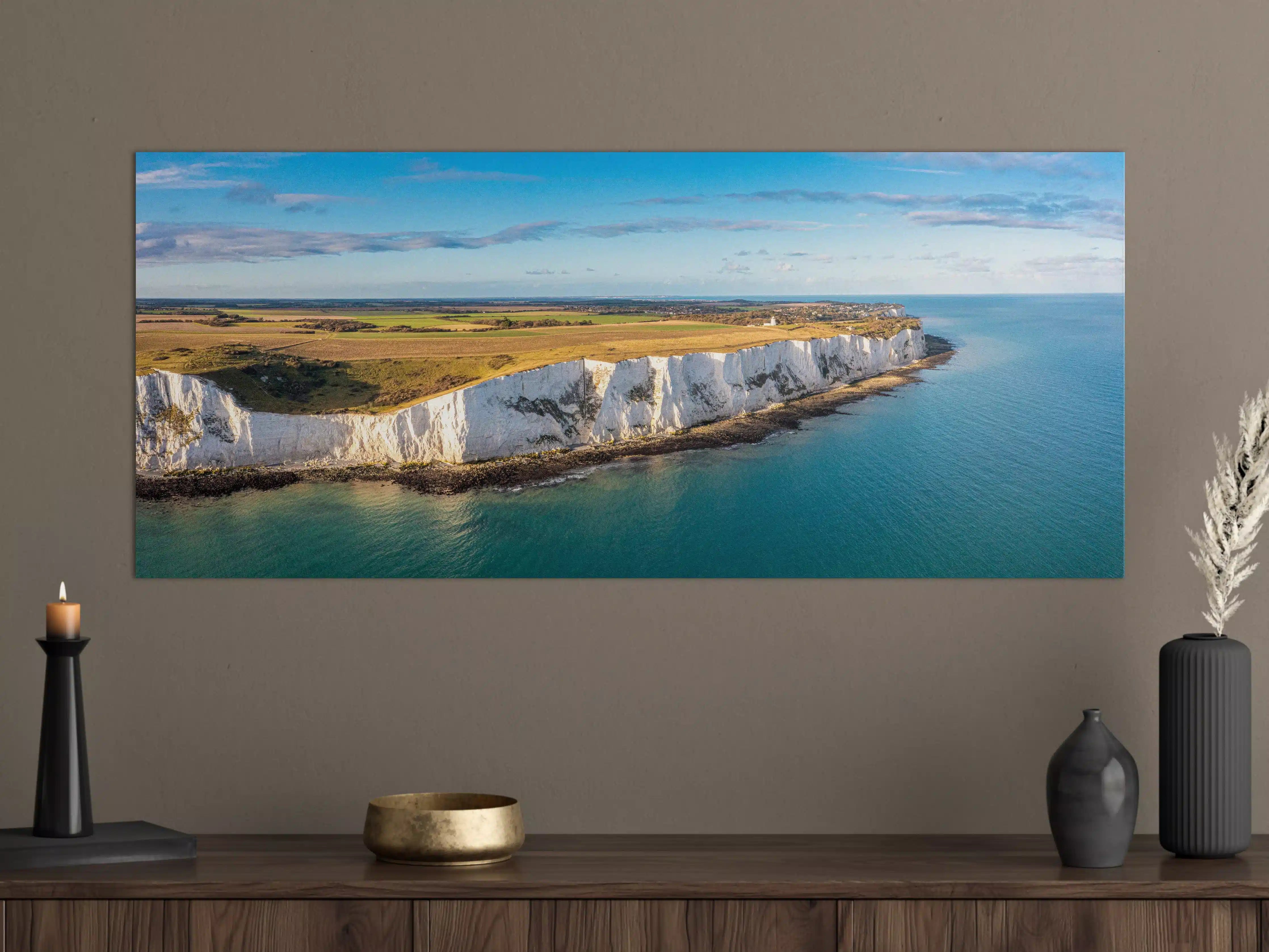 Große Wandbilder - Strahlende White Cliffs of Dover