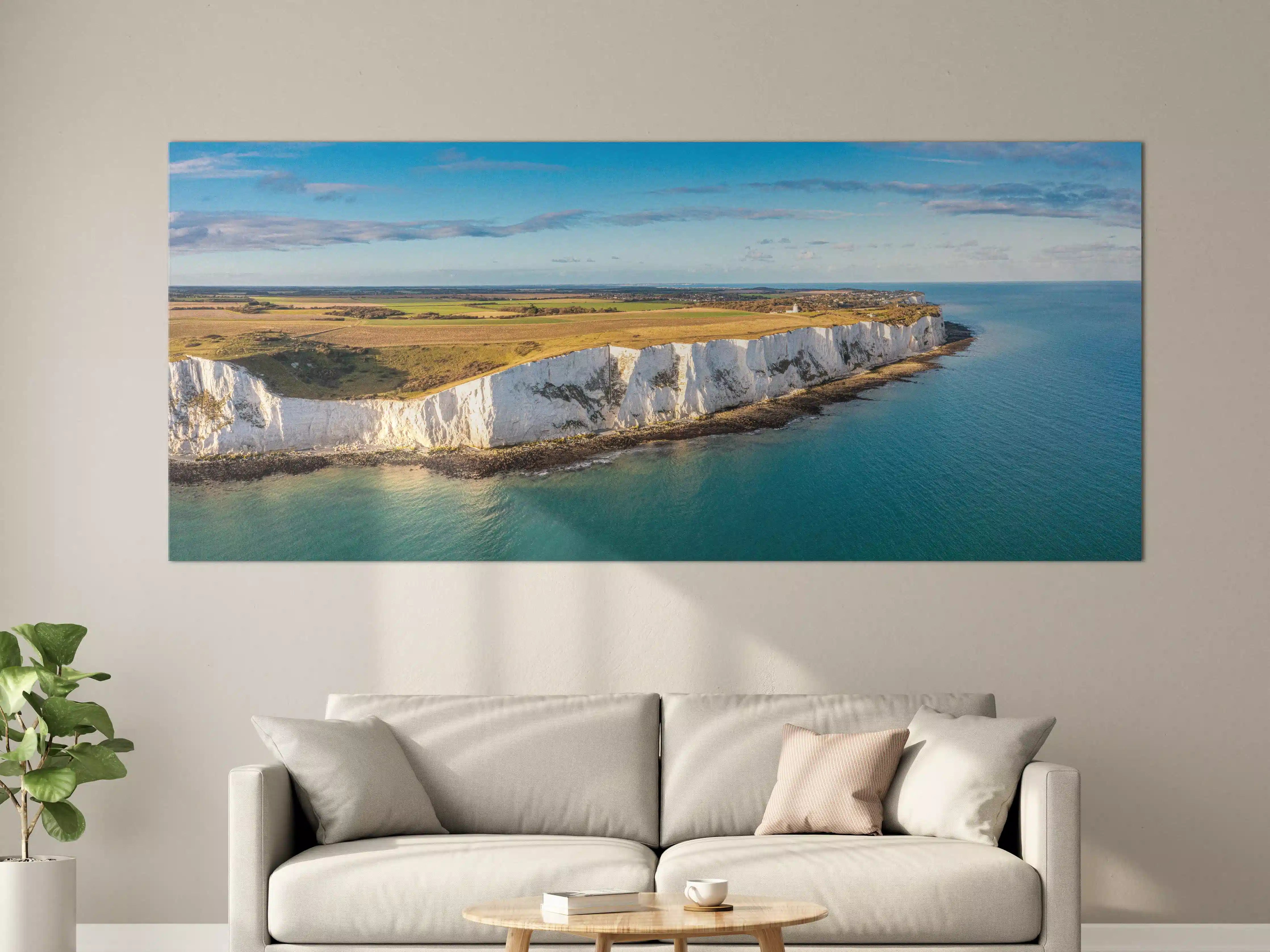 Große Wandbilder - Strahlende White Cliffs of Dover