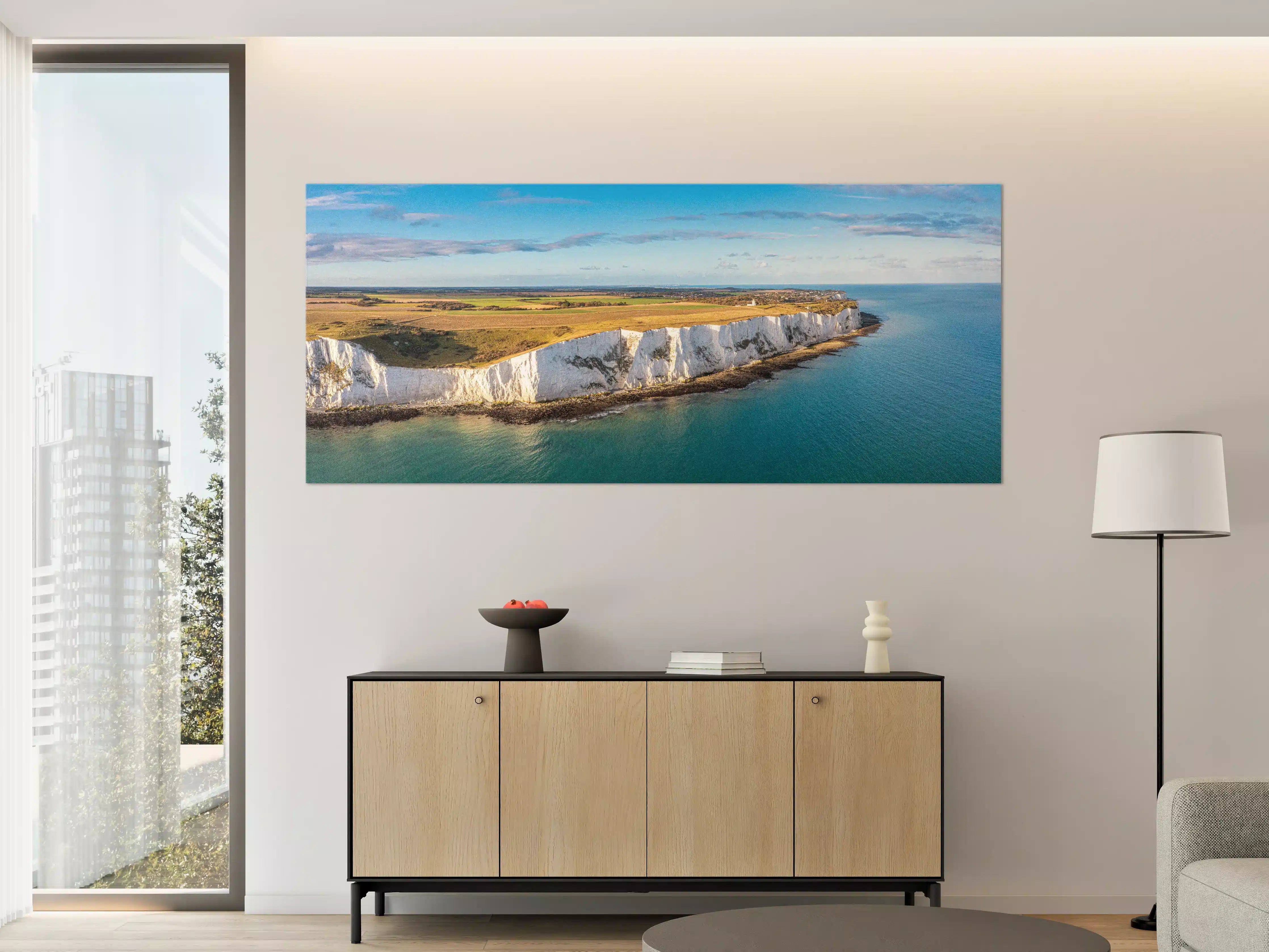 Große Wandbilder - Strahlende White Cliffs of Dover
