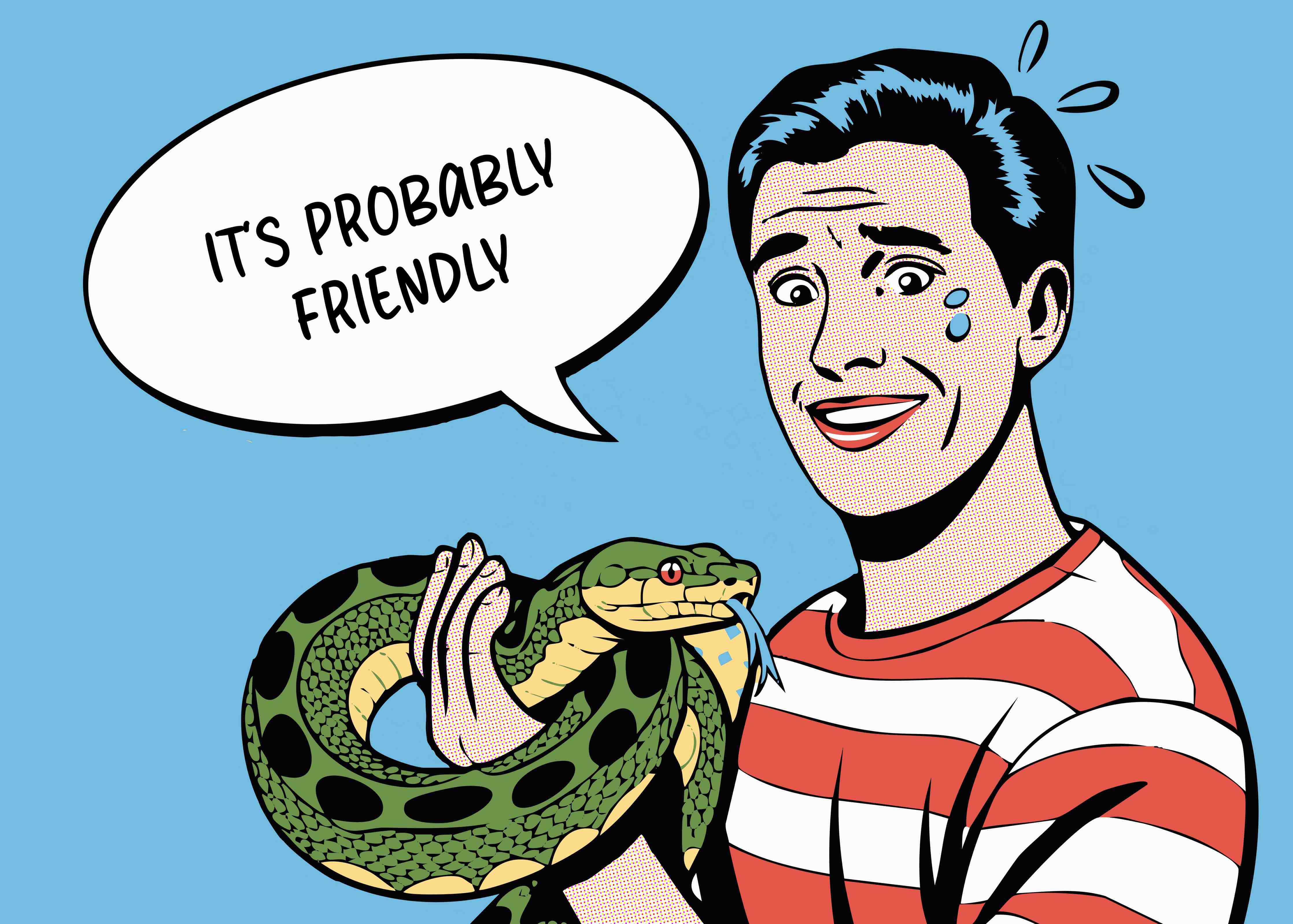 Große Wandbilder-Streetart-Graffito mit urbaner Kulisse